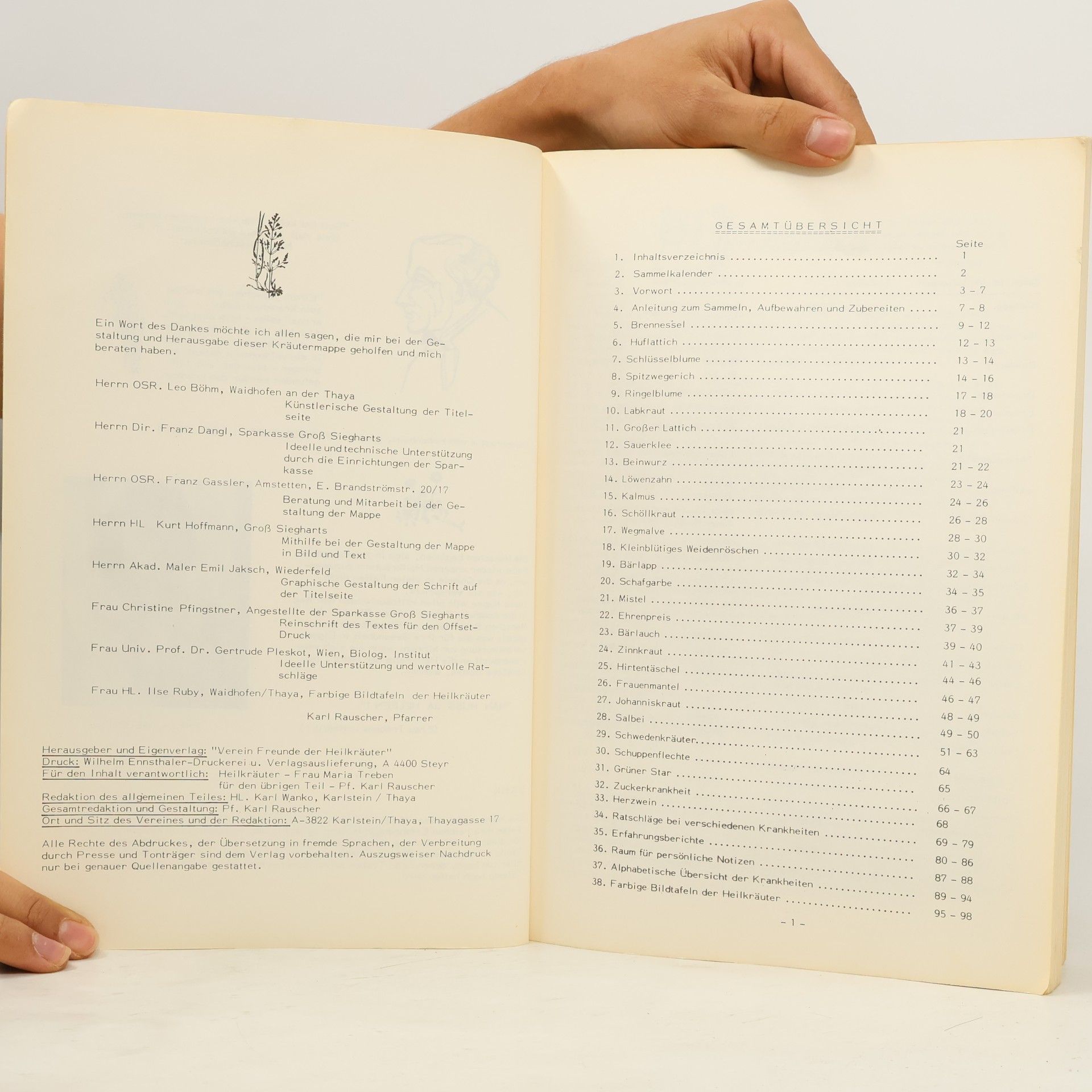 Maria Treben Gesundheit aus der Apotheke Gottes