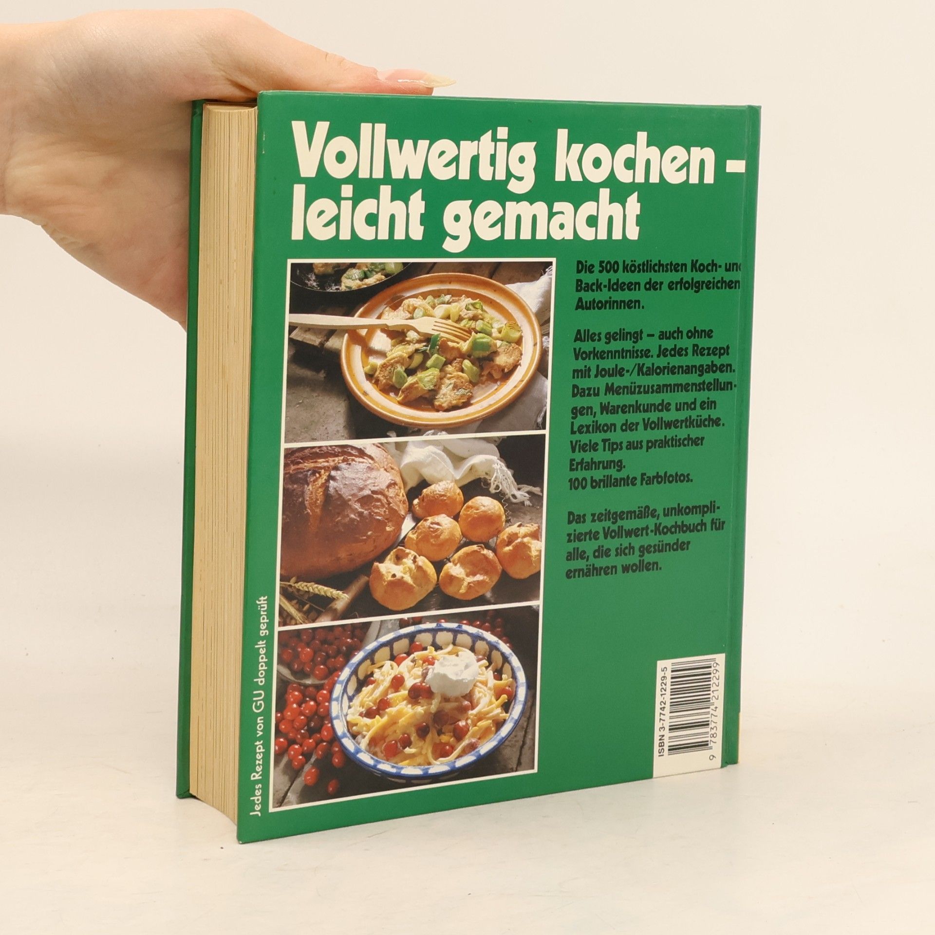 Doris Birk Das grosse GU-Vollwert-Kochbuch