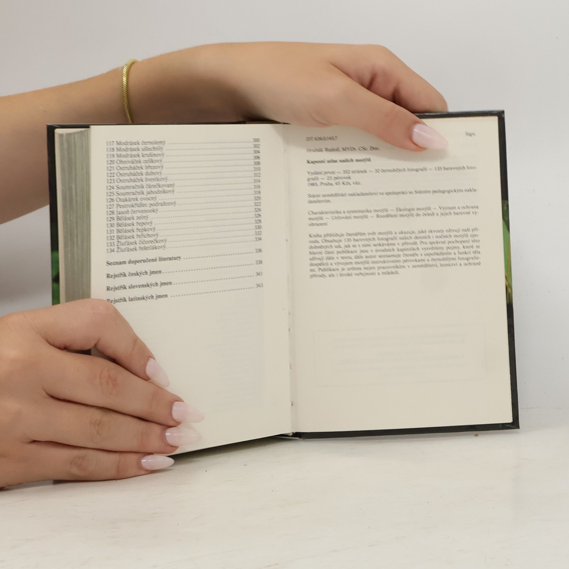 Rudolf Hrabák Kapesní atlas našich motýlů