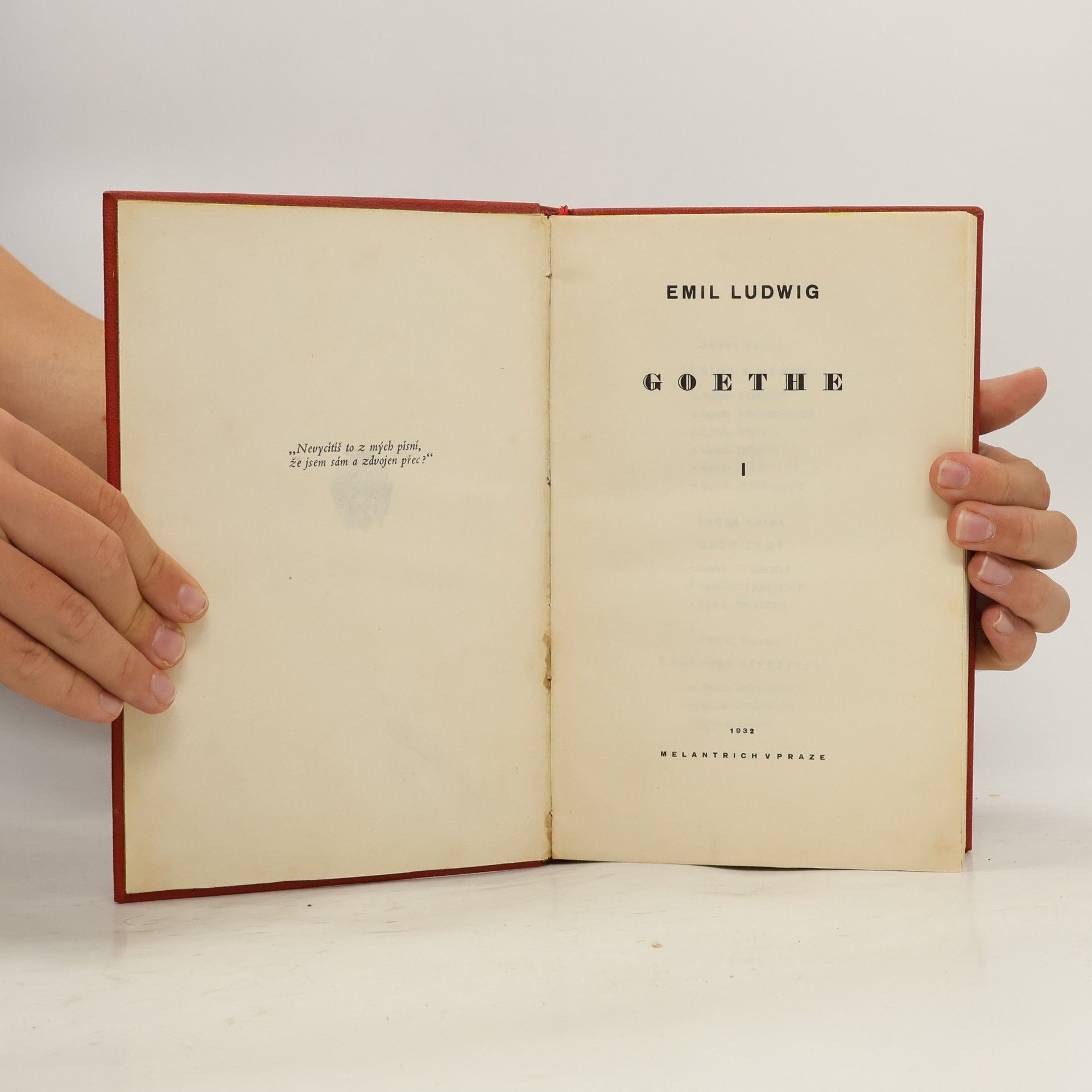 Emil Ludwig Goethe I