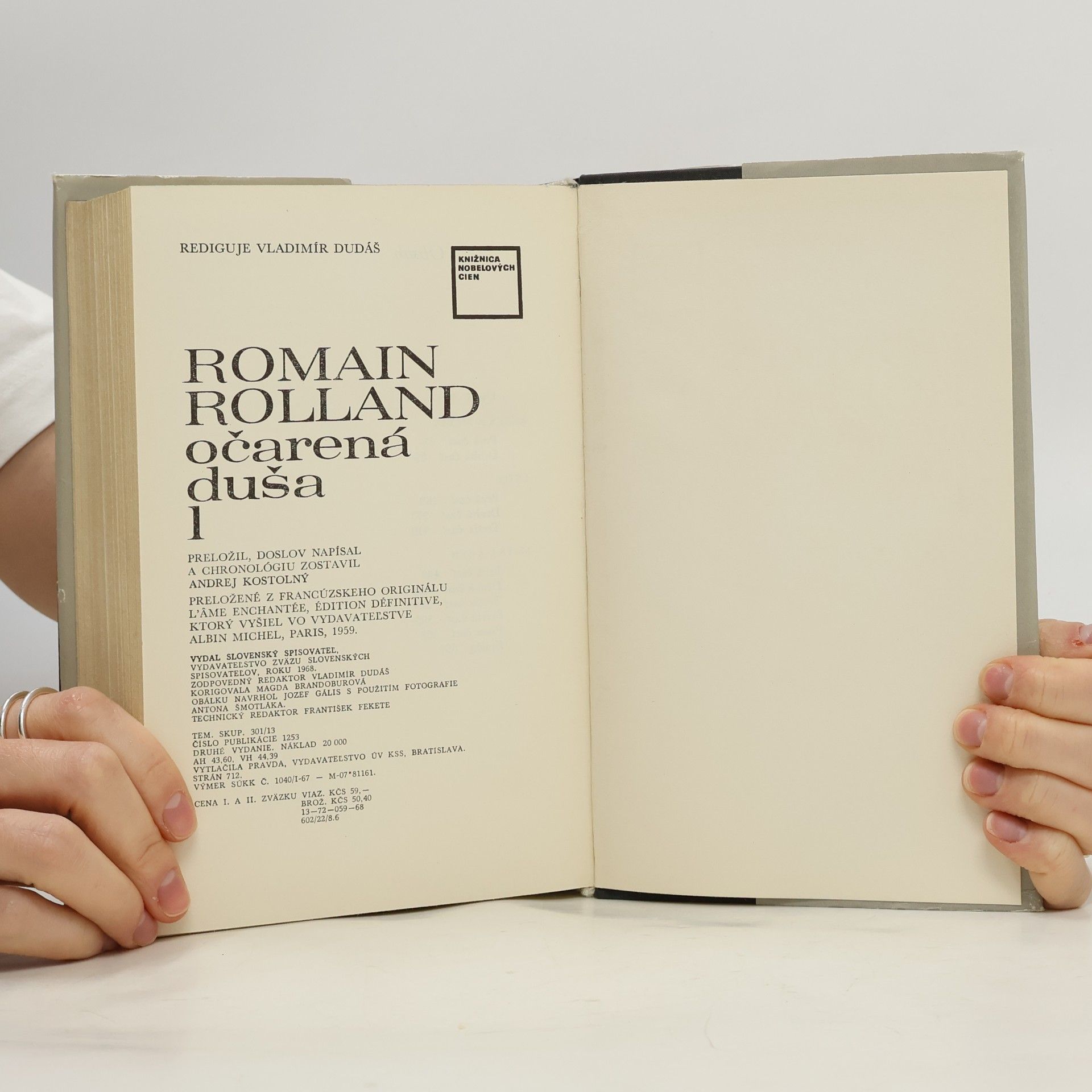 Romain Rolland Očarená duša 1