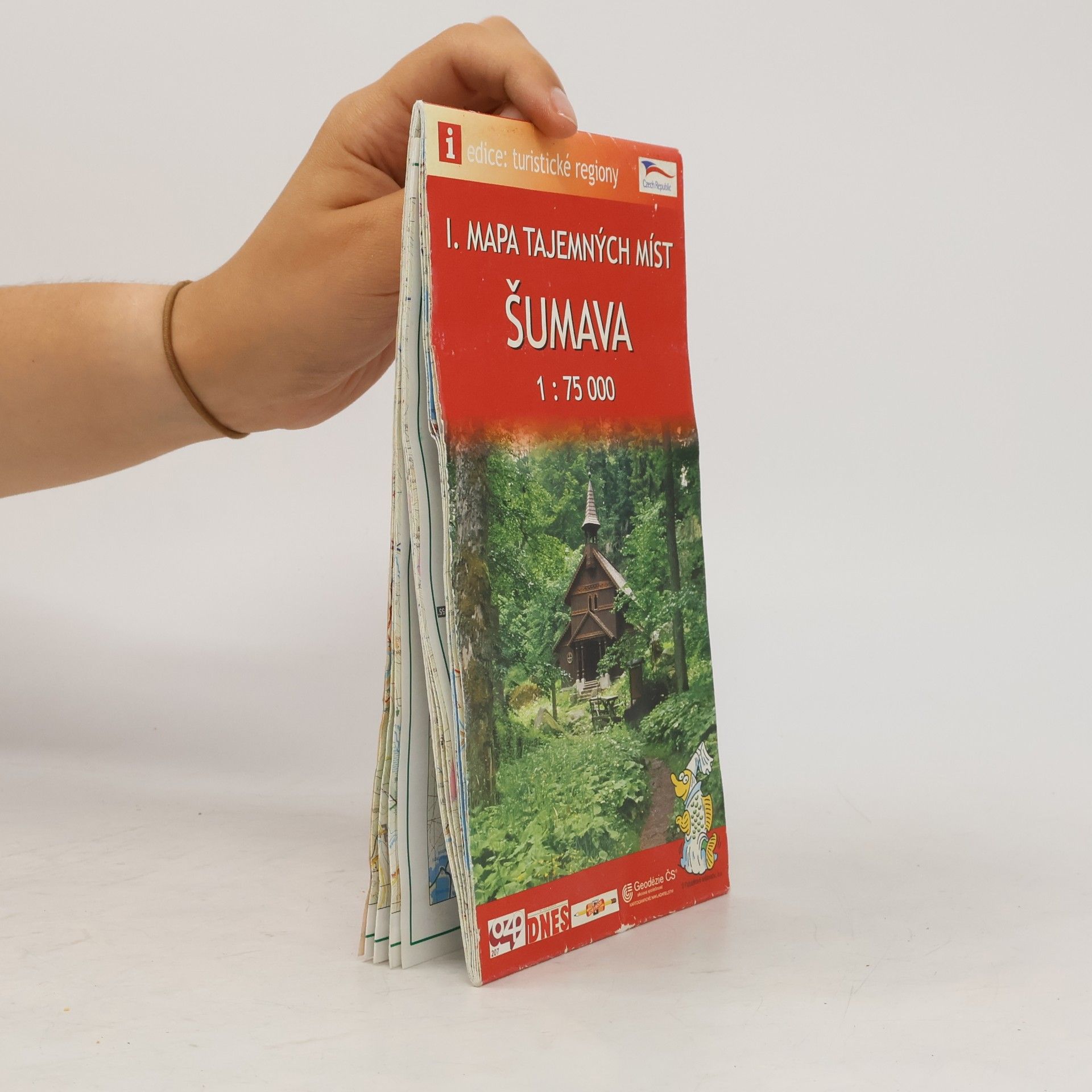 Autorenkollektiv Šumava I. mapa tajemných míst