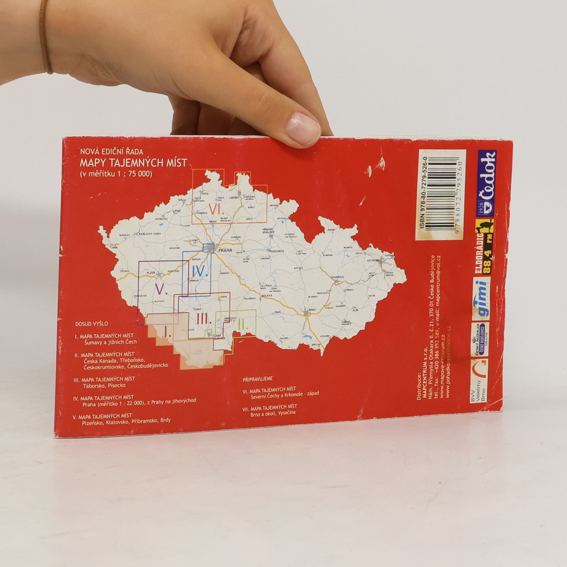Autorenkollektiv Šumava I. mapa tajemných míst