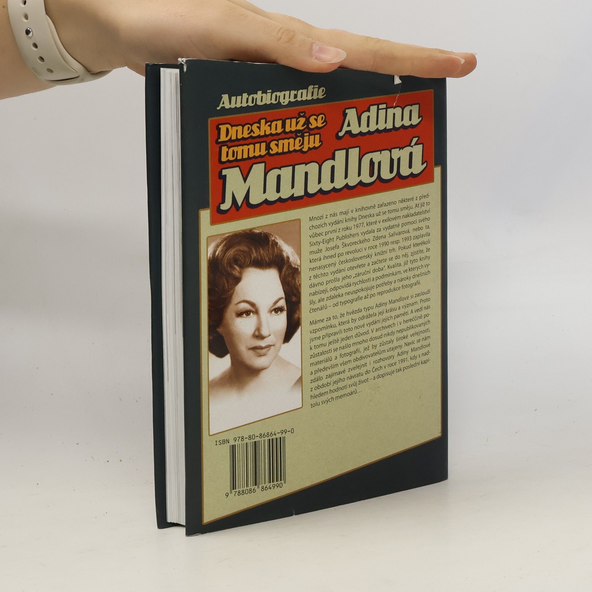 Adina Mandlová Dneska už se tomu směju
