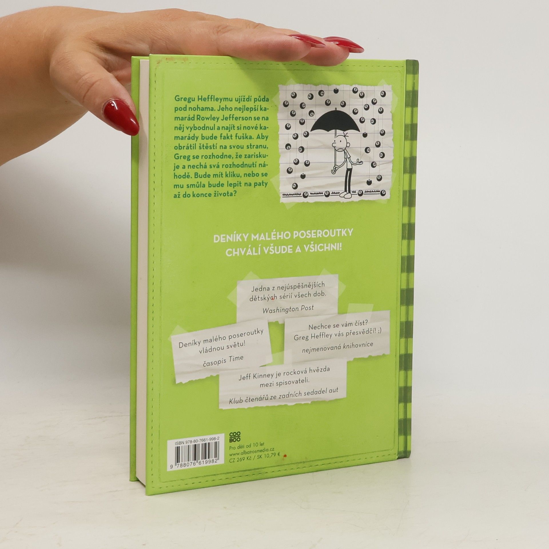 Jeff Kinney Deník malého poseroutky 8. Fakt smůla