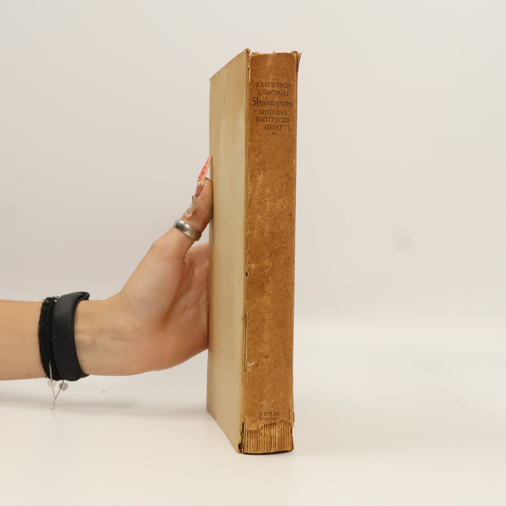 Friedrich Gundolf Shakespeare und der deutsche Geist