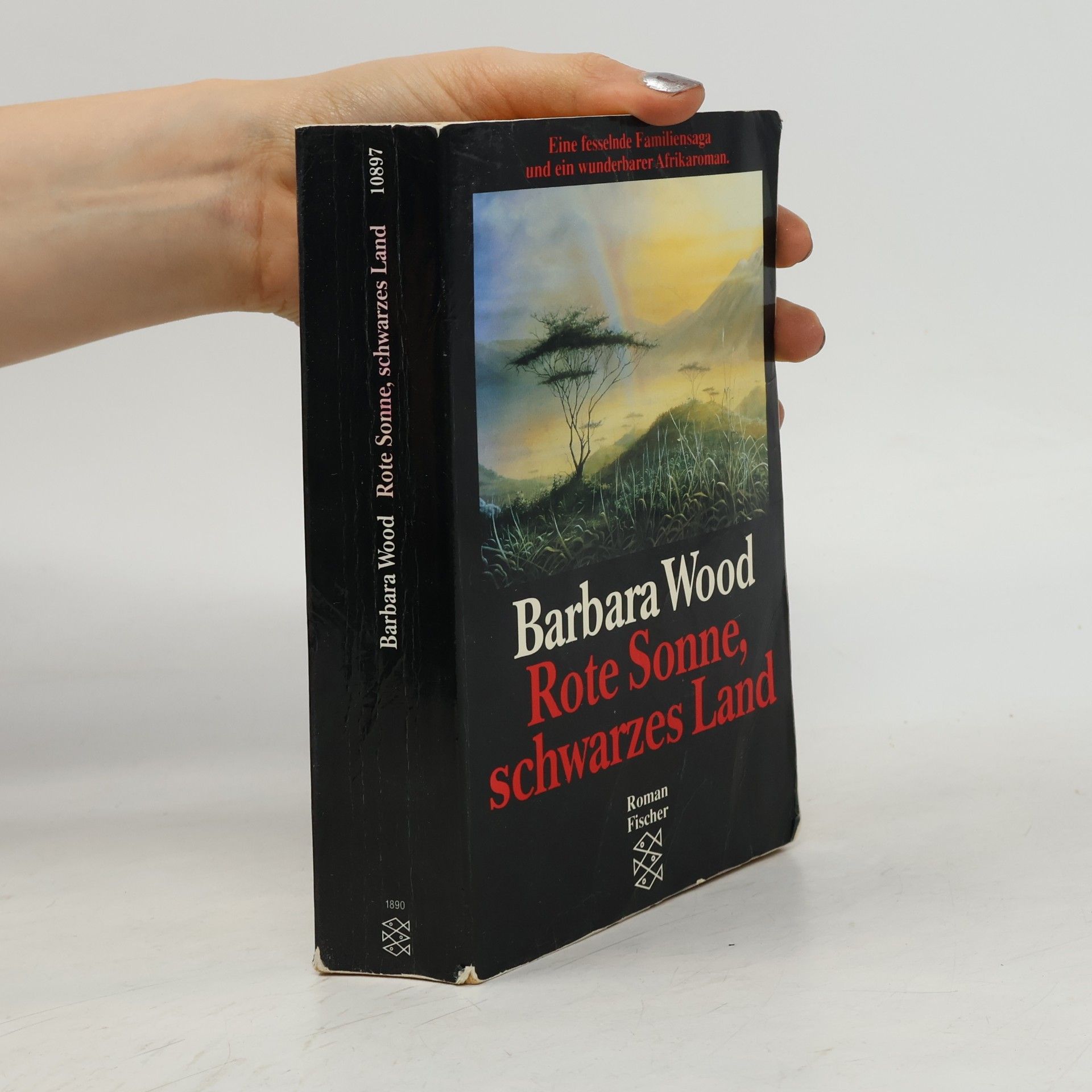 Barbara Wood Rote Sonne, schwarzes Land