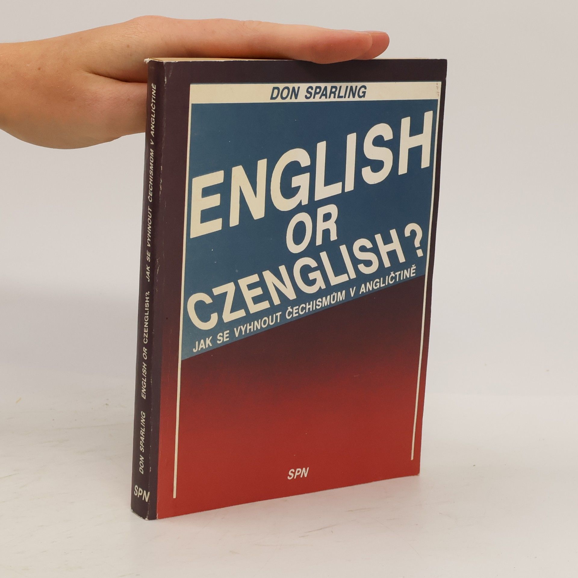Thomas Donaldson Sparling English or Czenglish?