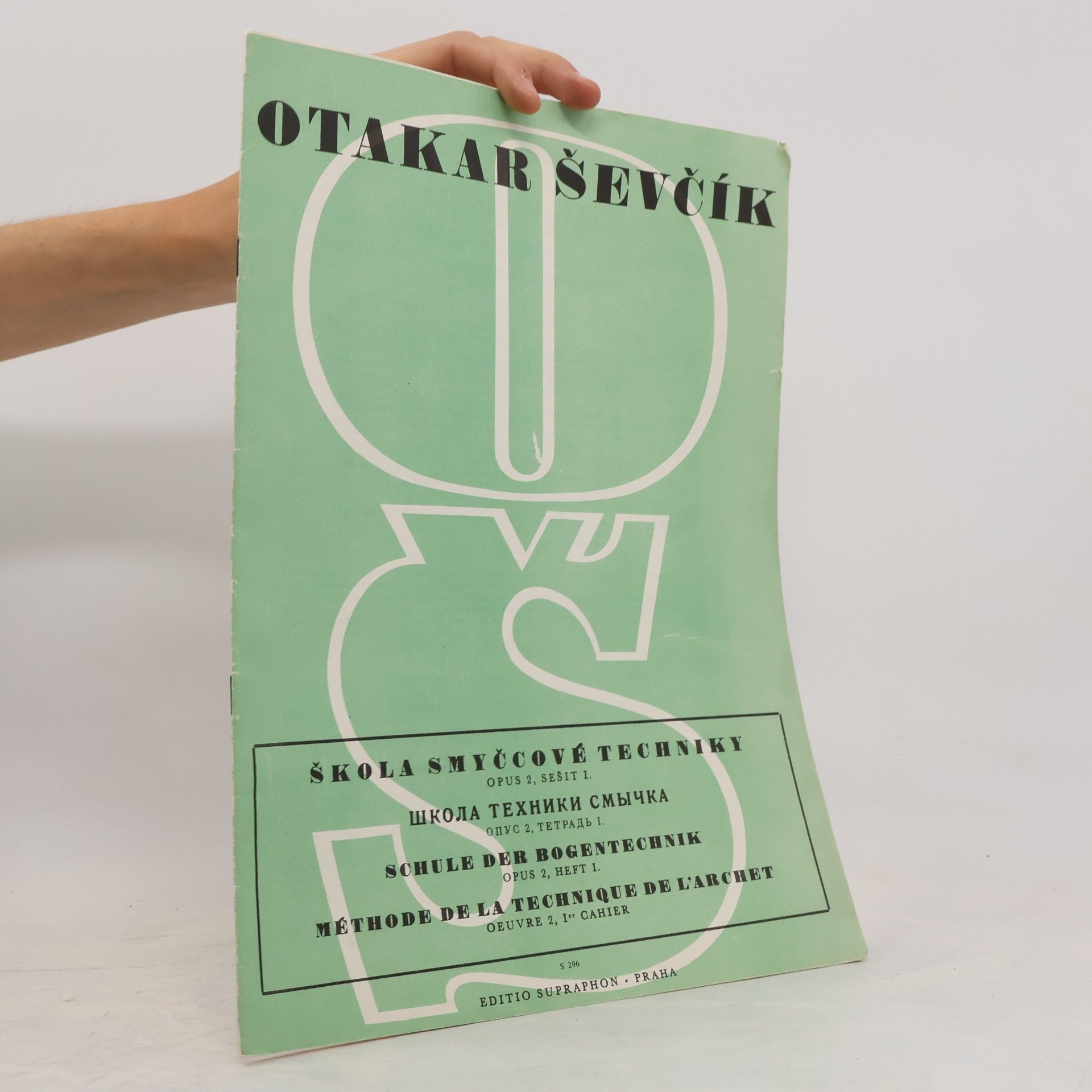 Otakar Ševčík Škola smyčcové techniky op. 2, sešit 1