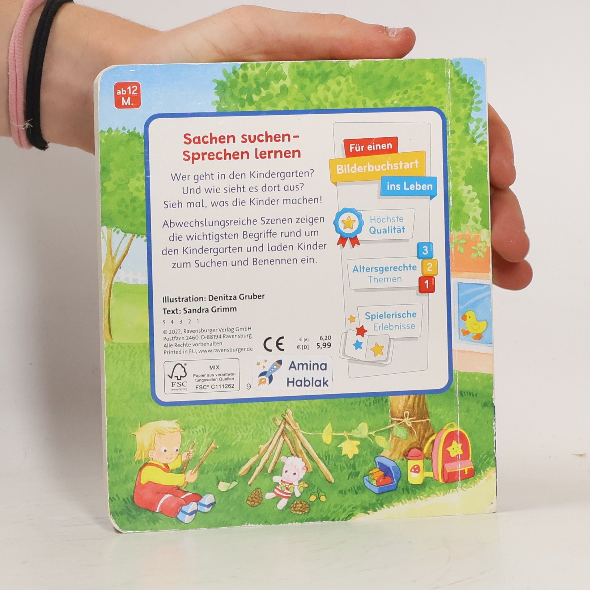 Sandra Grimm Mein erstes Sachen suchen: Mein Kindergarten