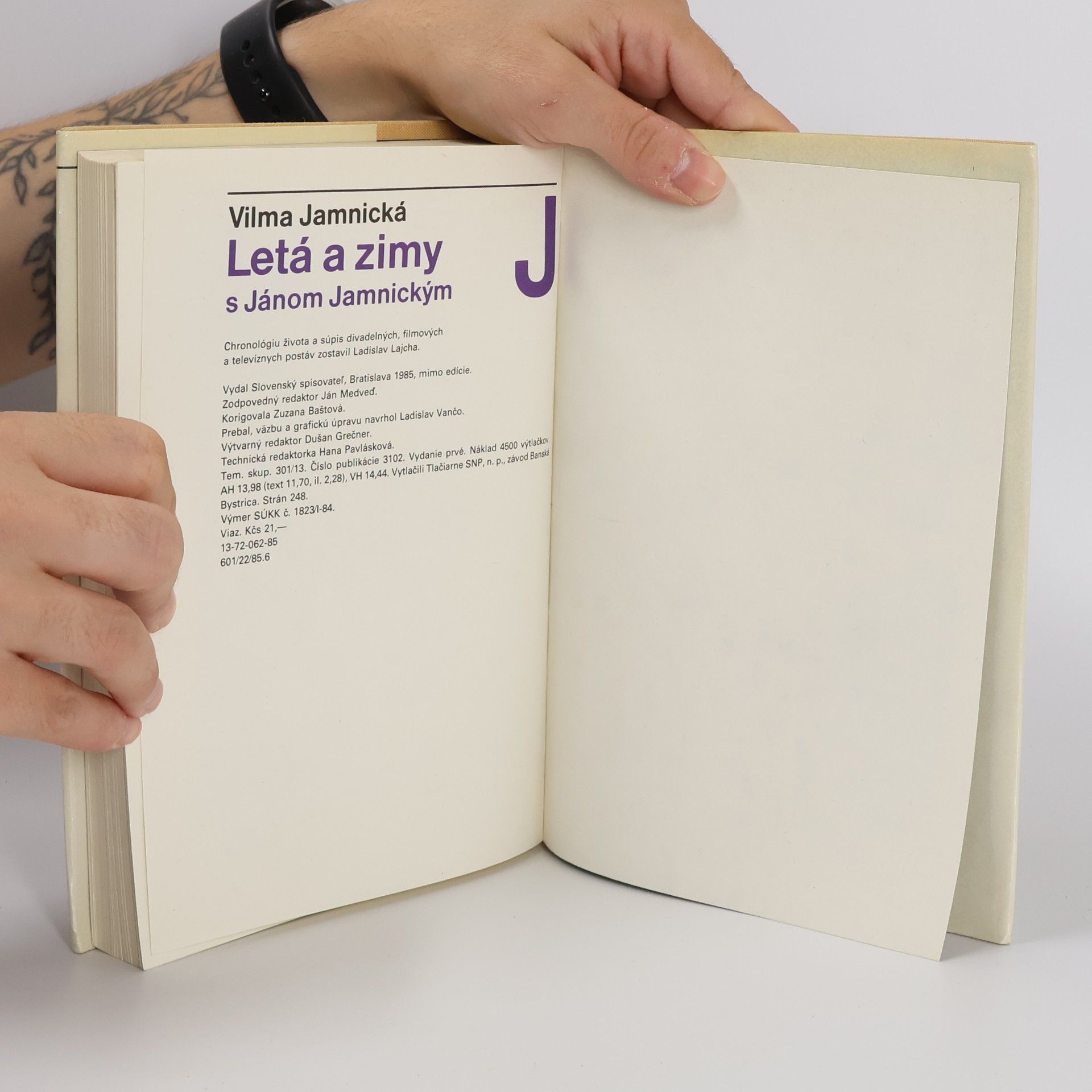 Vilma Jamnická Letá a zimy s Jánom Jamnickým