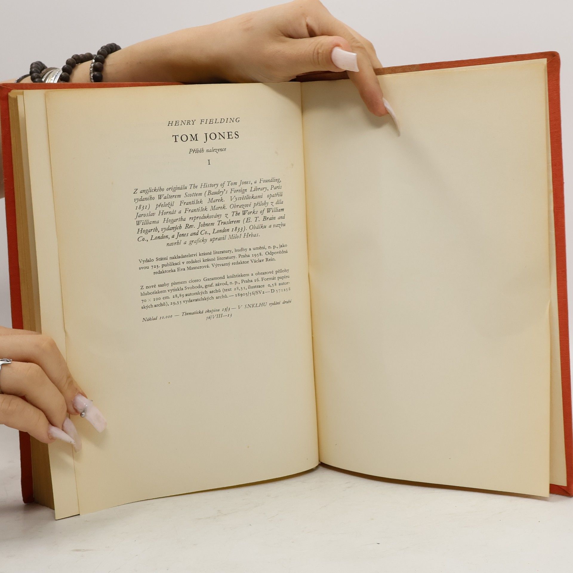 Henry Fielding Tom Jones: Příběh nalezence I.