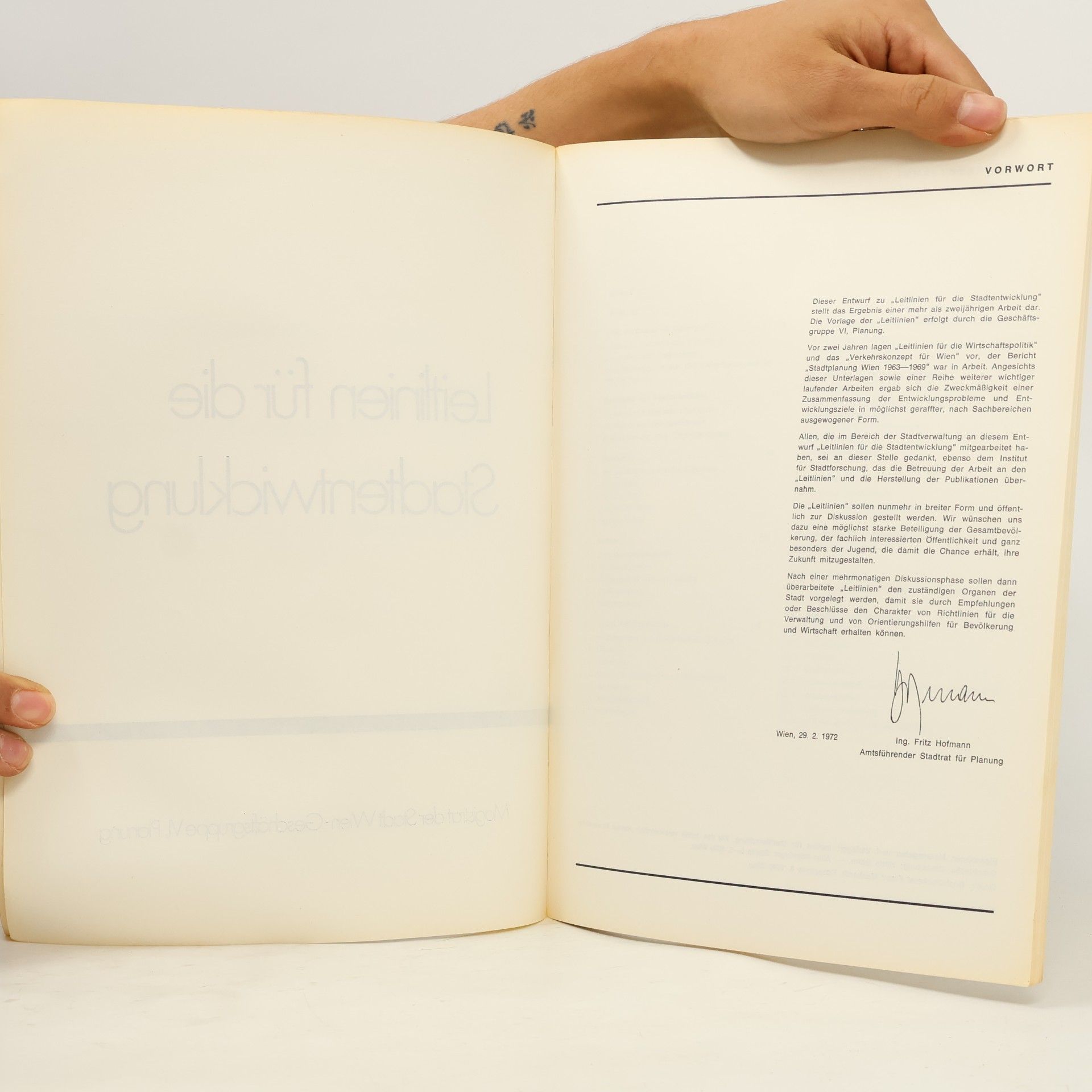 Autorenkollektiv Leitlinien für die Stadtentwicklung