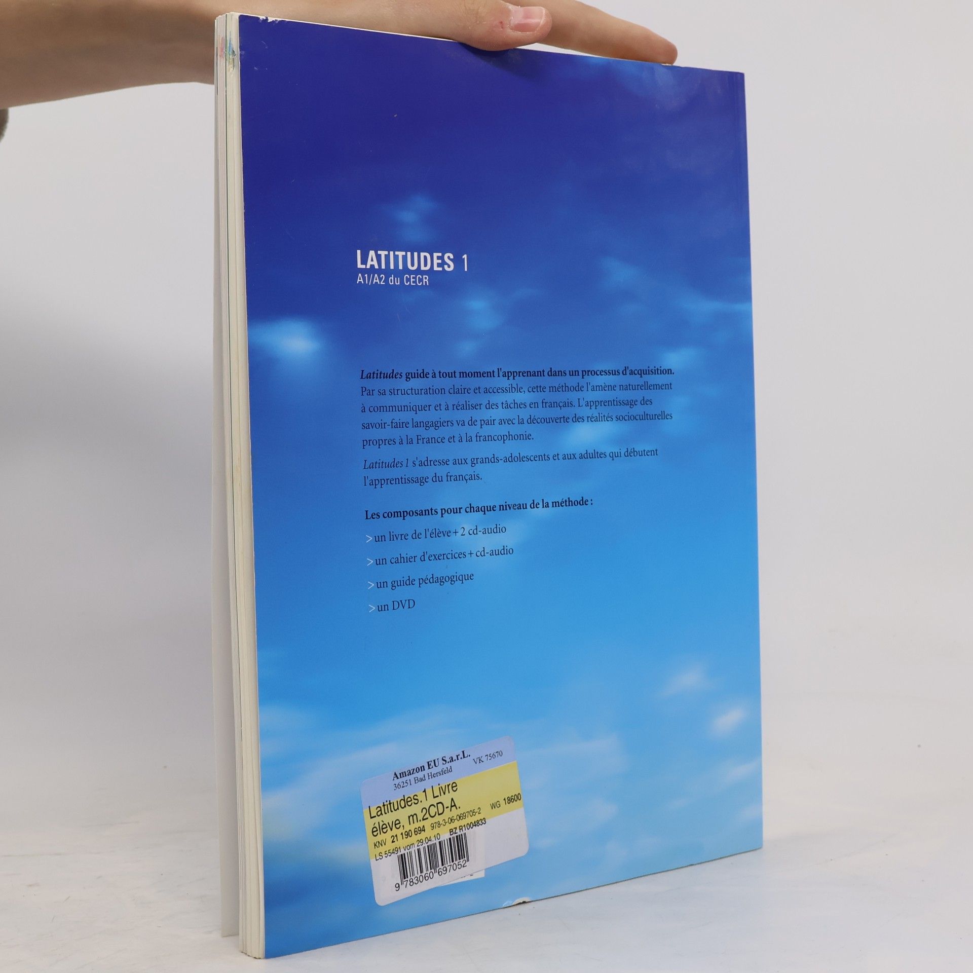 Régine Mérieux Latitudes Niveau A1/A2. Livre élève - CD audio inclus