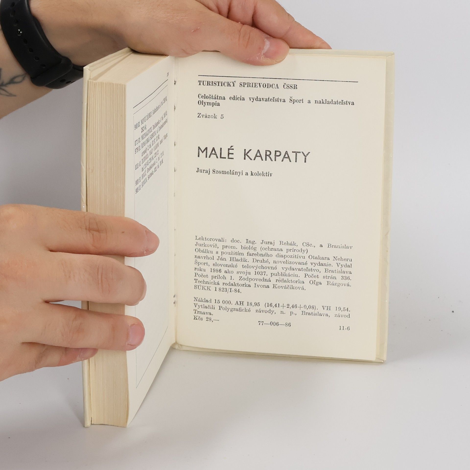 Jozef Szomolányi Malé Karpaty