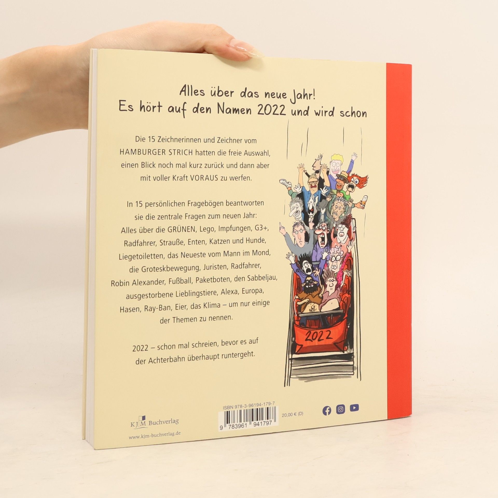 Hamburger Strich Hamburger Strich 2022 - Das erste Cartoon-Jahrbuch