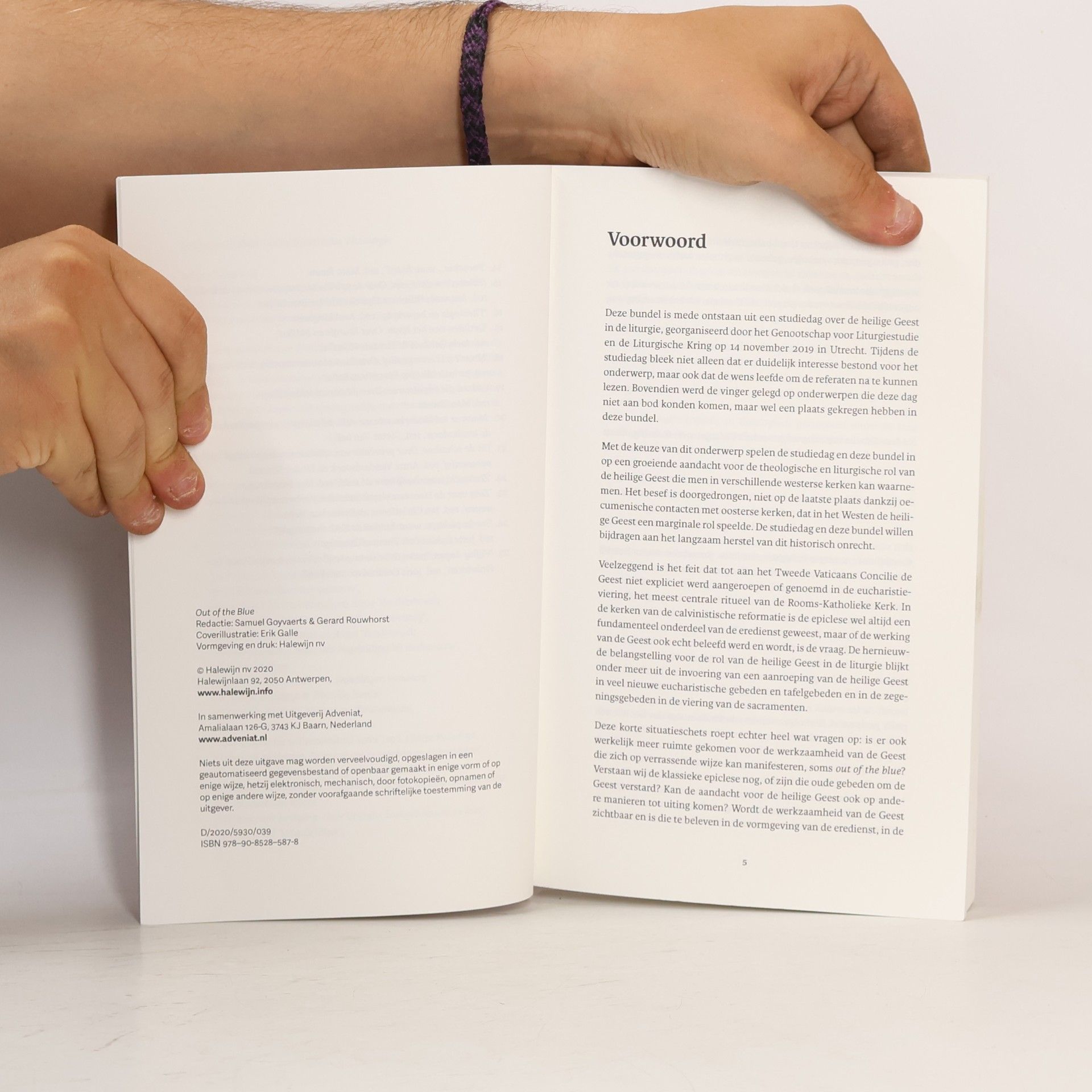 Samuel Goyvaerts Leuvense cahiers voor praktische theologie - 26: Out of the Blue