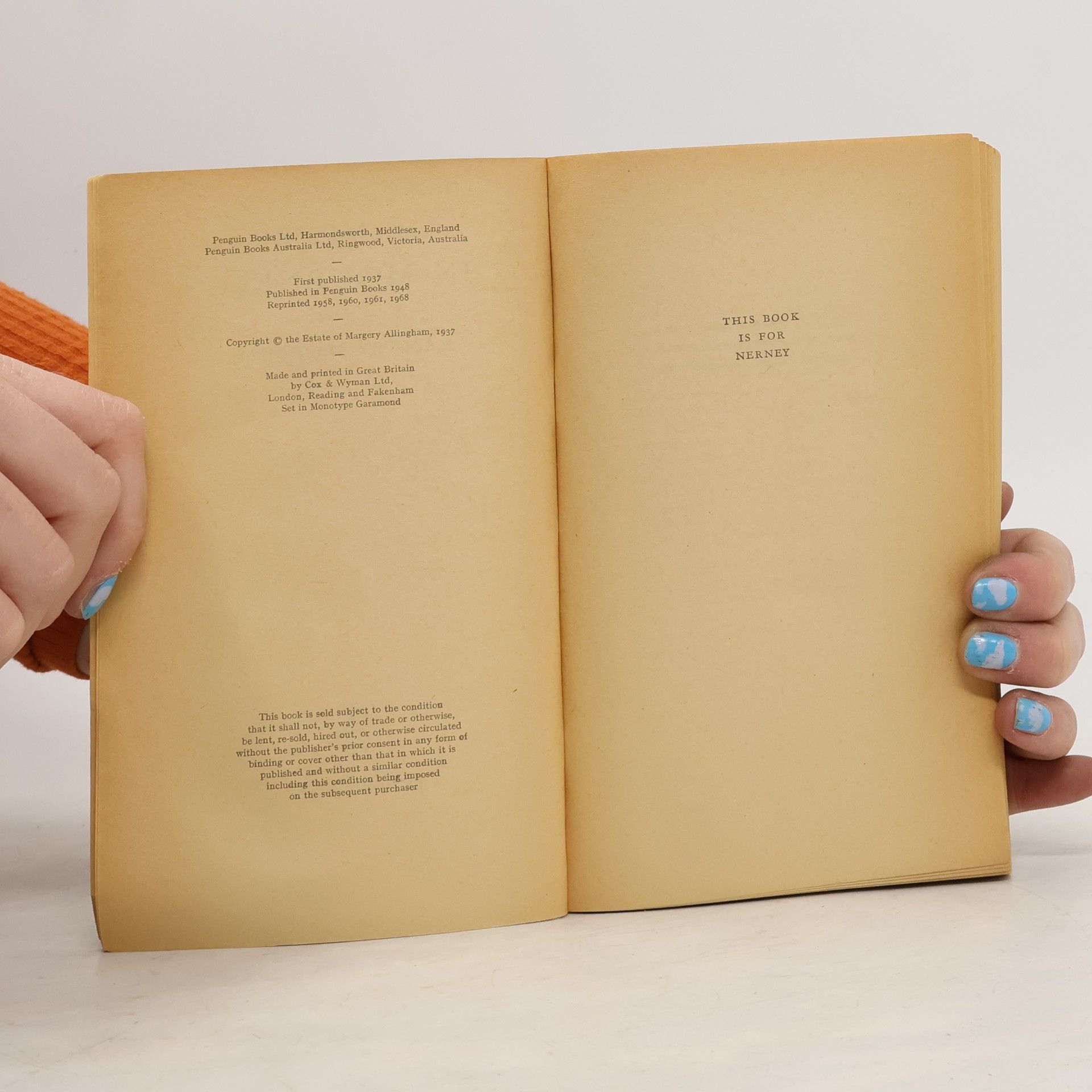 Margery Allingham More Work for the Undertaker