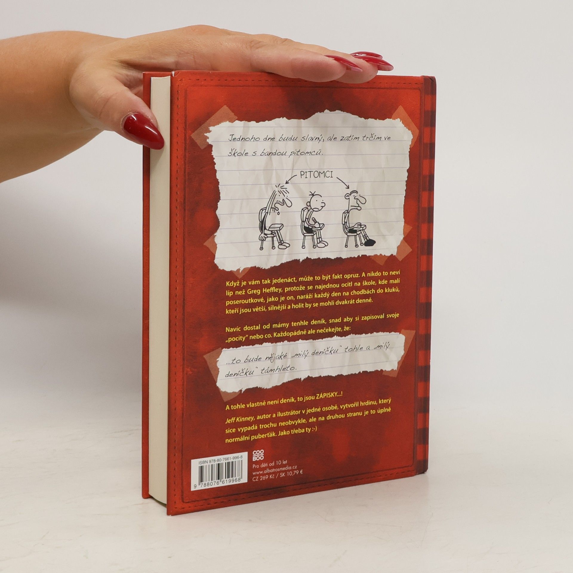 Jeff Kinney Deník malého poseroutky 1