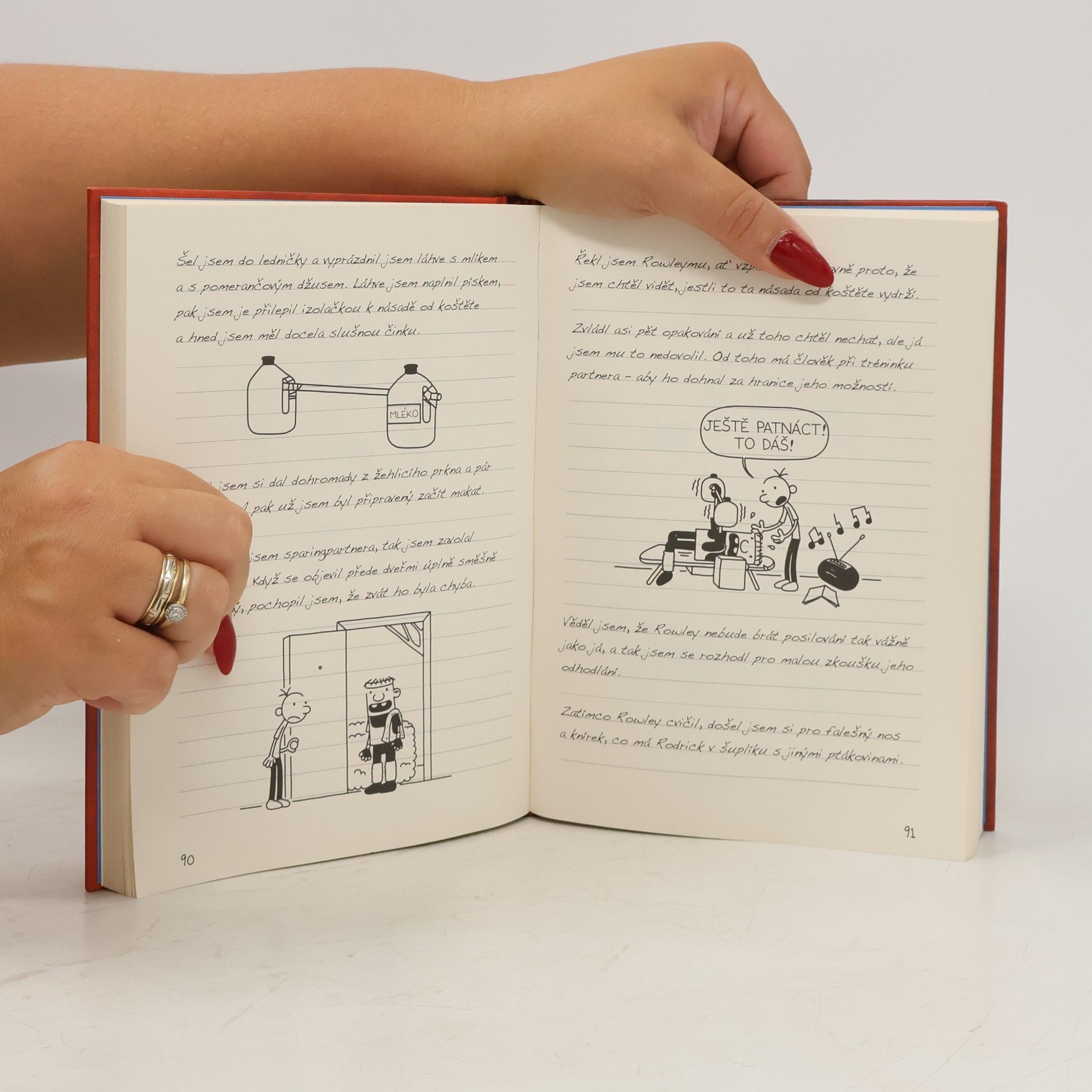 Jeff Kinney Deník malého poseroutky 1