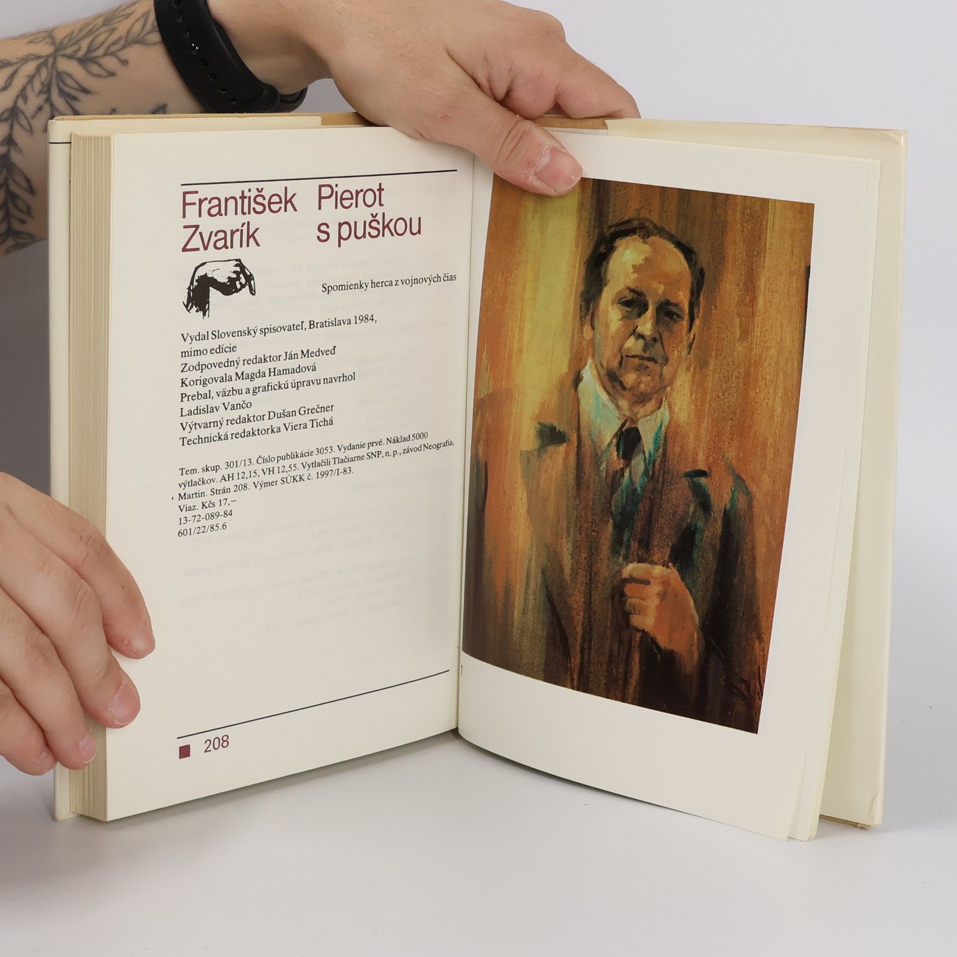 František Zvarík Pierot s puškou
