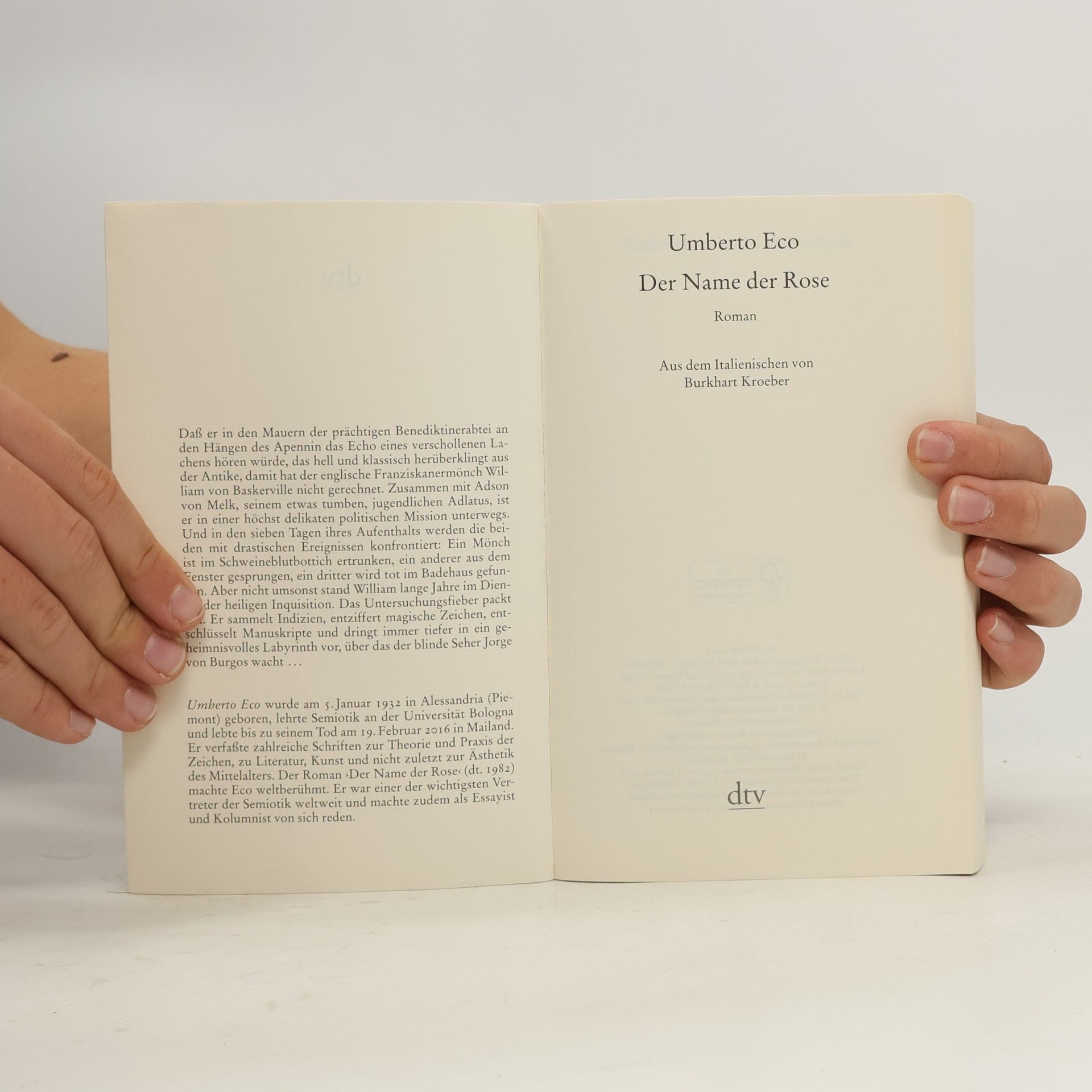 Umberto Eco Der Name der Rose