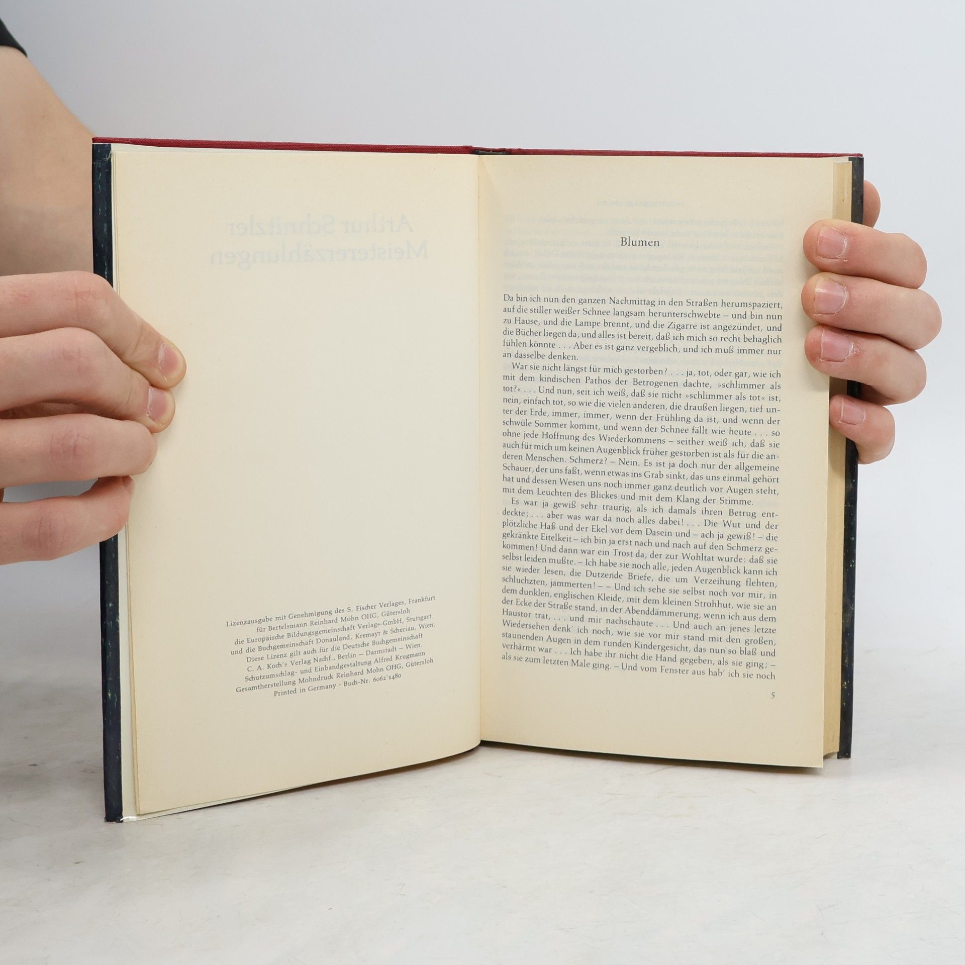 Arthur Schnitzler Meister-Erzählungen