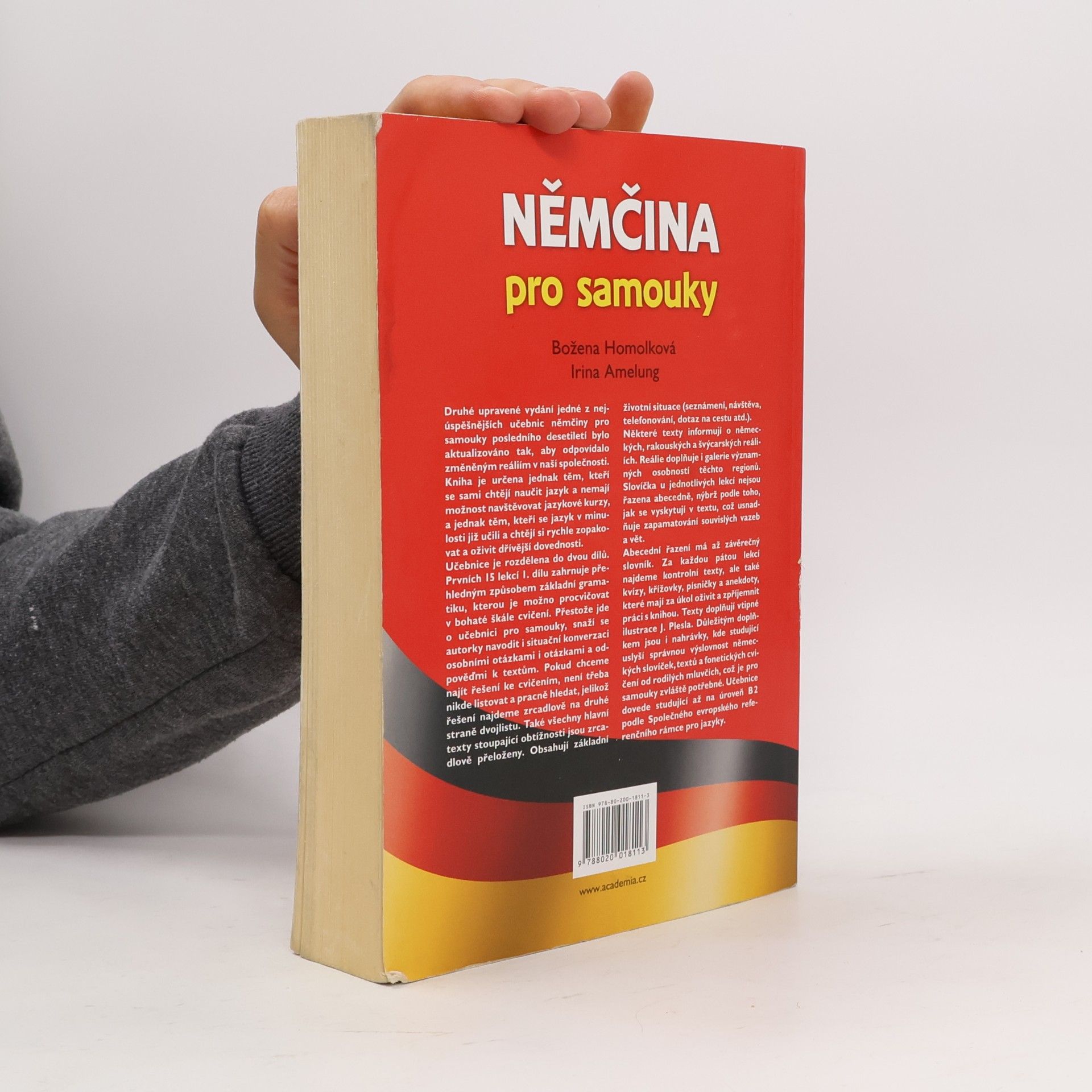 Božena Homolková Němčina pro samouky = Deutsch für Selbstlerner I.