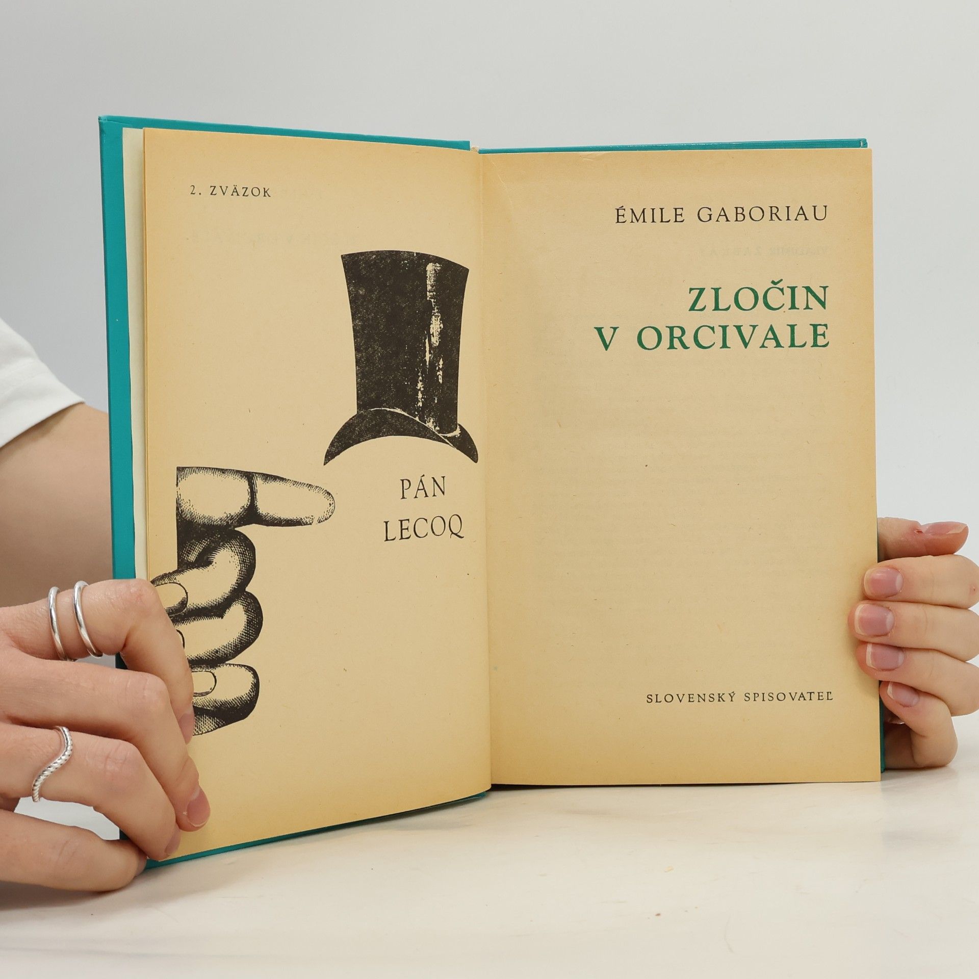 Émile Gaboriau Zločiny v orcivale