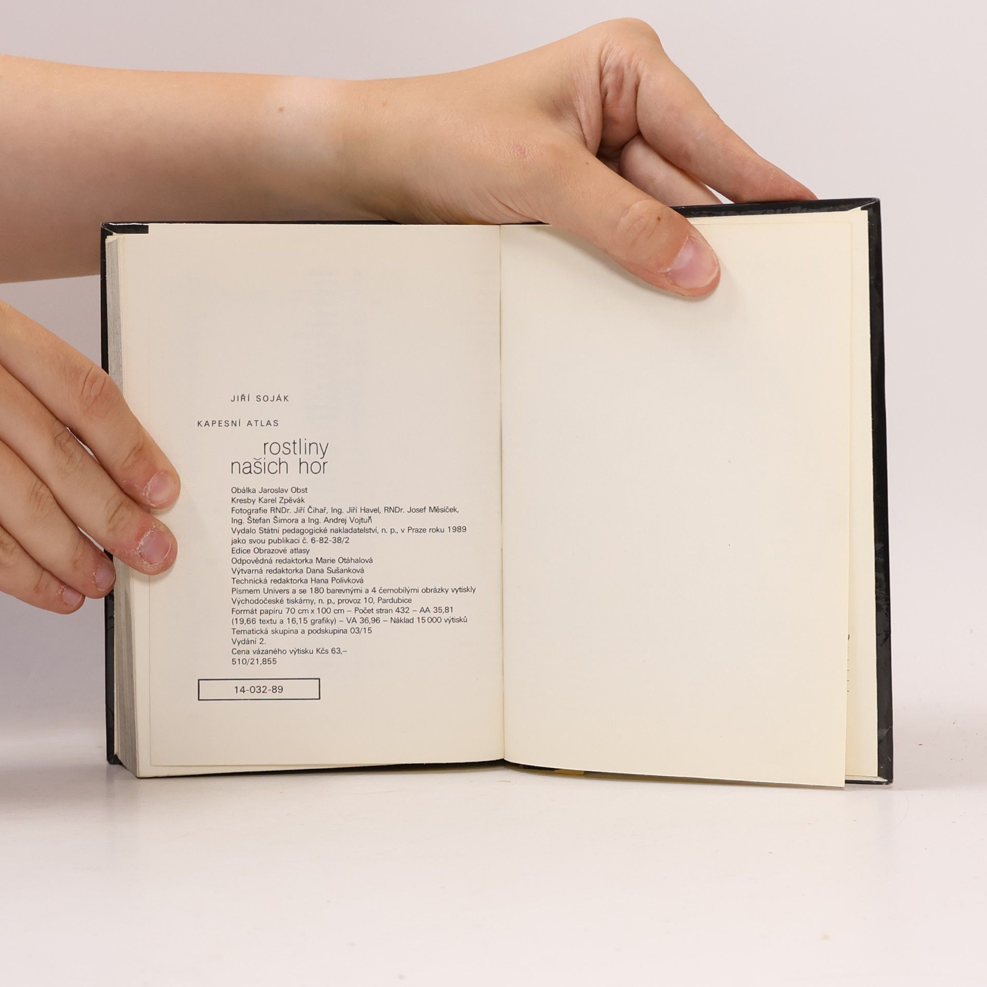 Jiří Soják Rostliny našich hor. Kapesní atlas