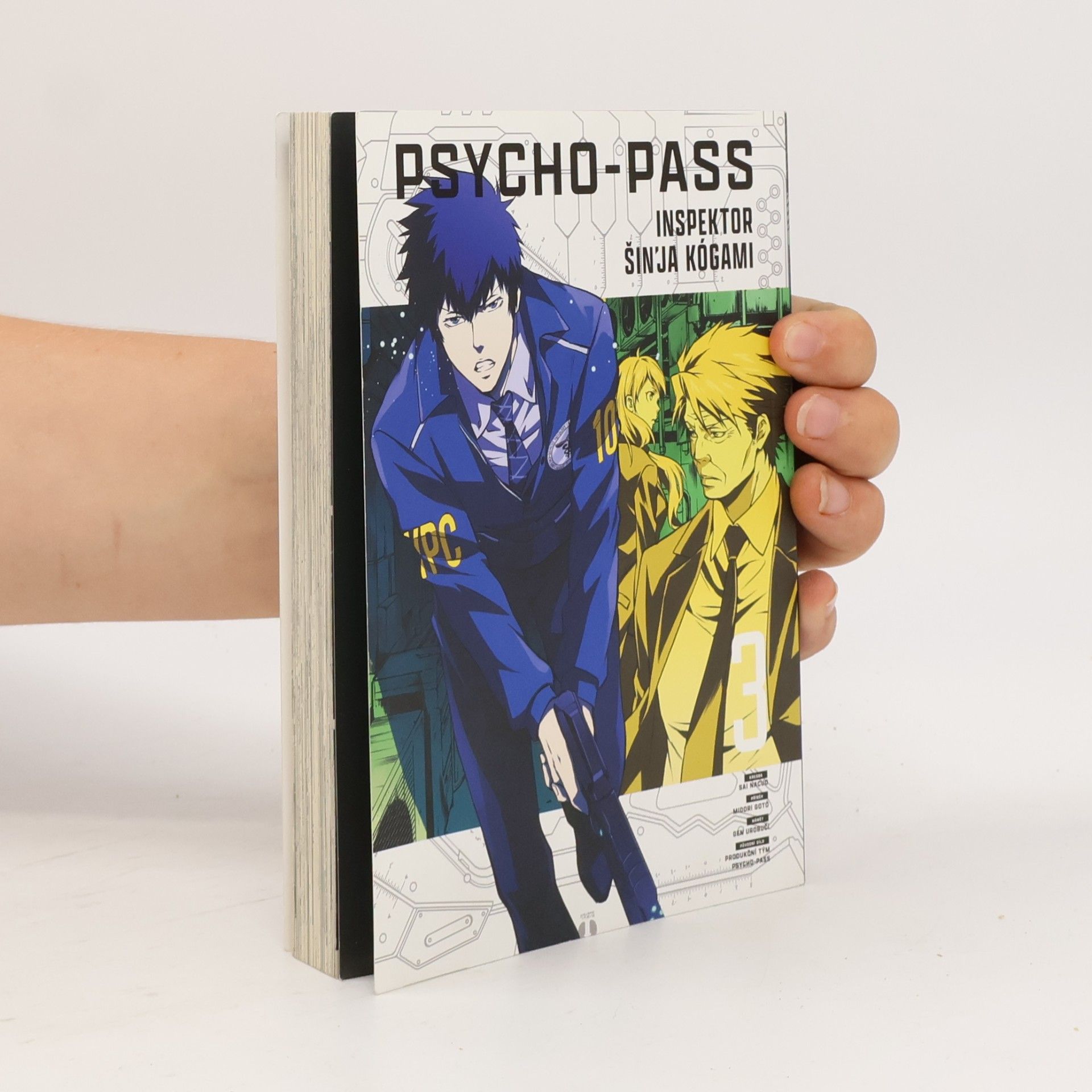 Natsuo Sai Psycho-pass. Inspektor Šin'ja Kógami. 3
