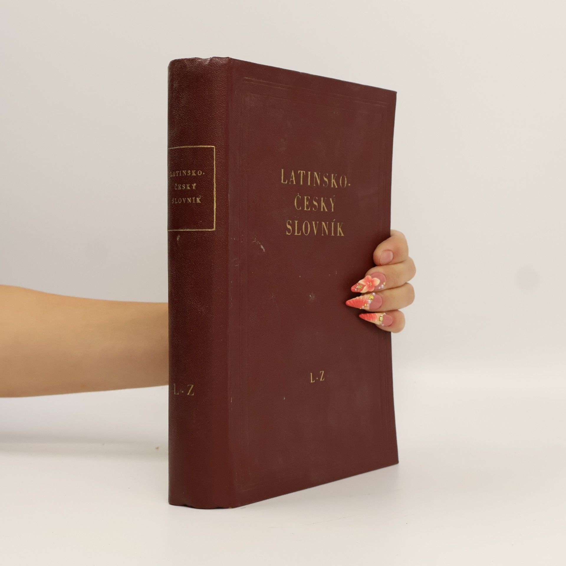 Kolektiv autorů Latinsko-český slovník L-Z