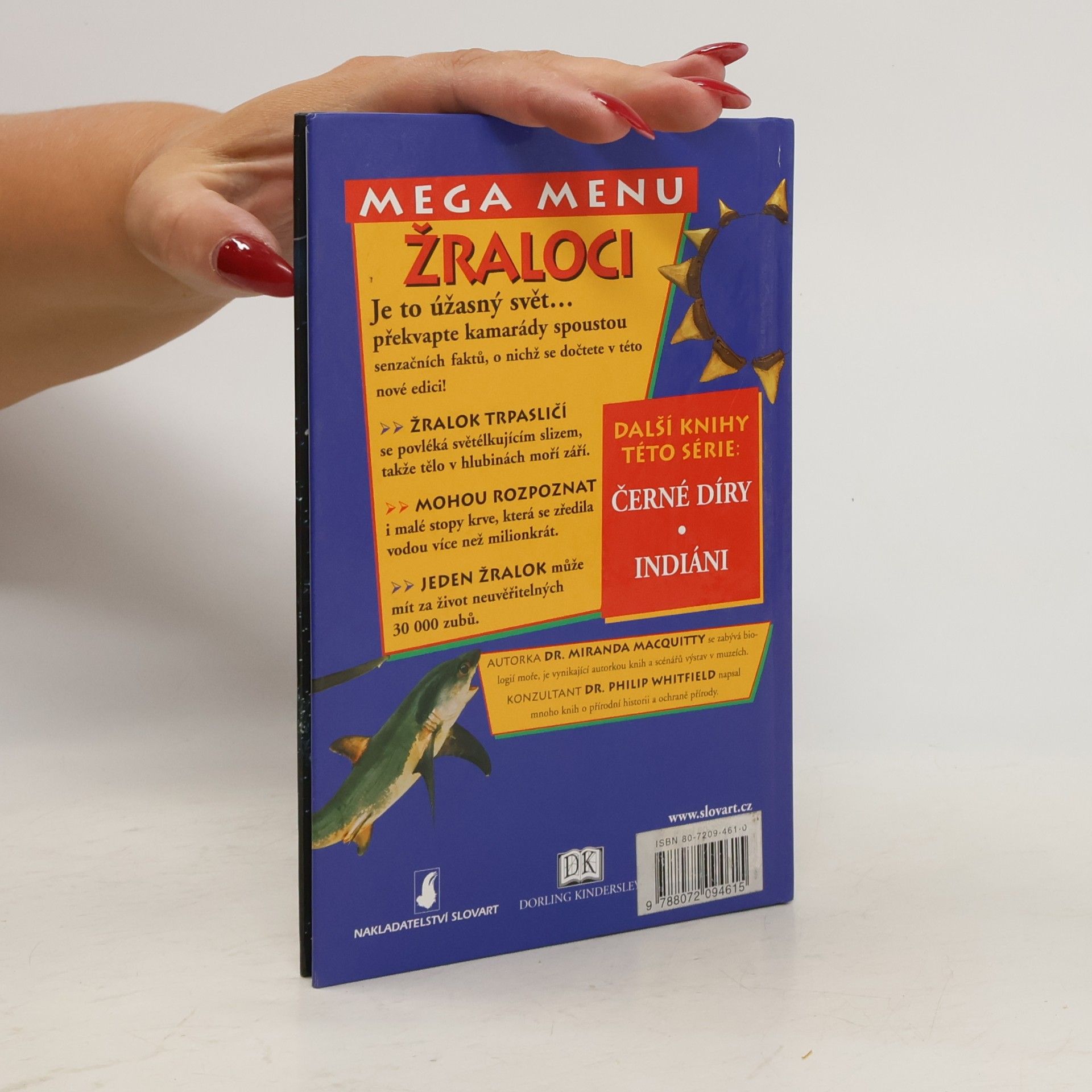 Miranda MacQuitty Žraloci a jiná děsivá mořská stvoření