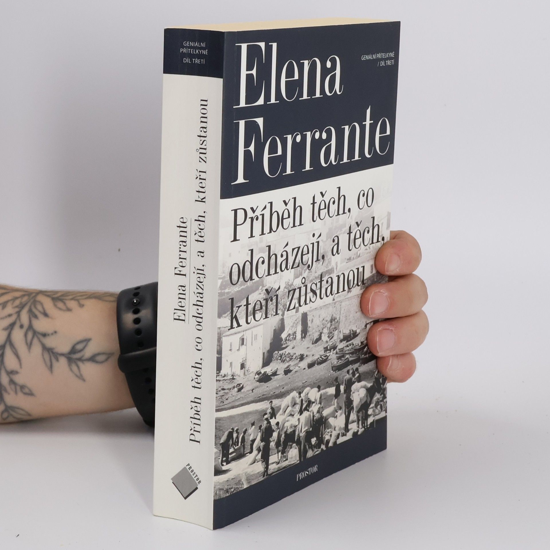 Elena Ferrante Geniální přítelkyně 3. Příběh těch, co odcházejí, a těch, kteří zůstanou