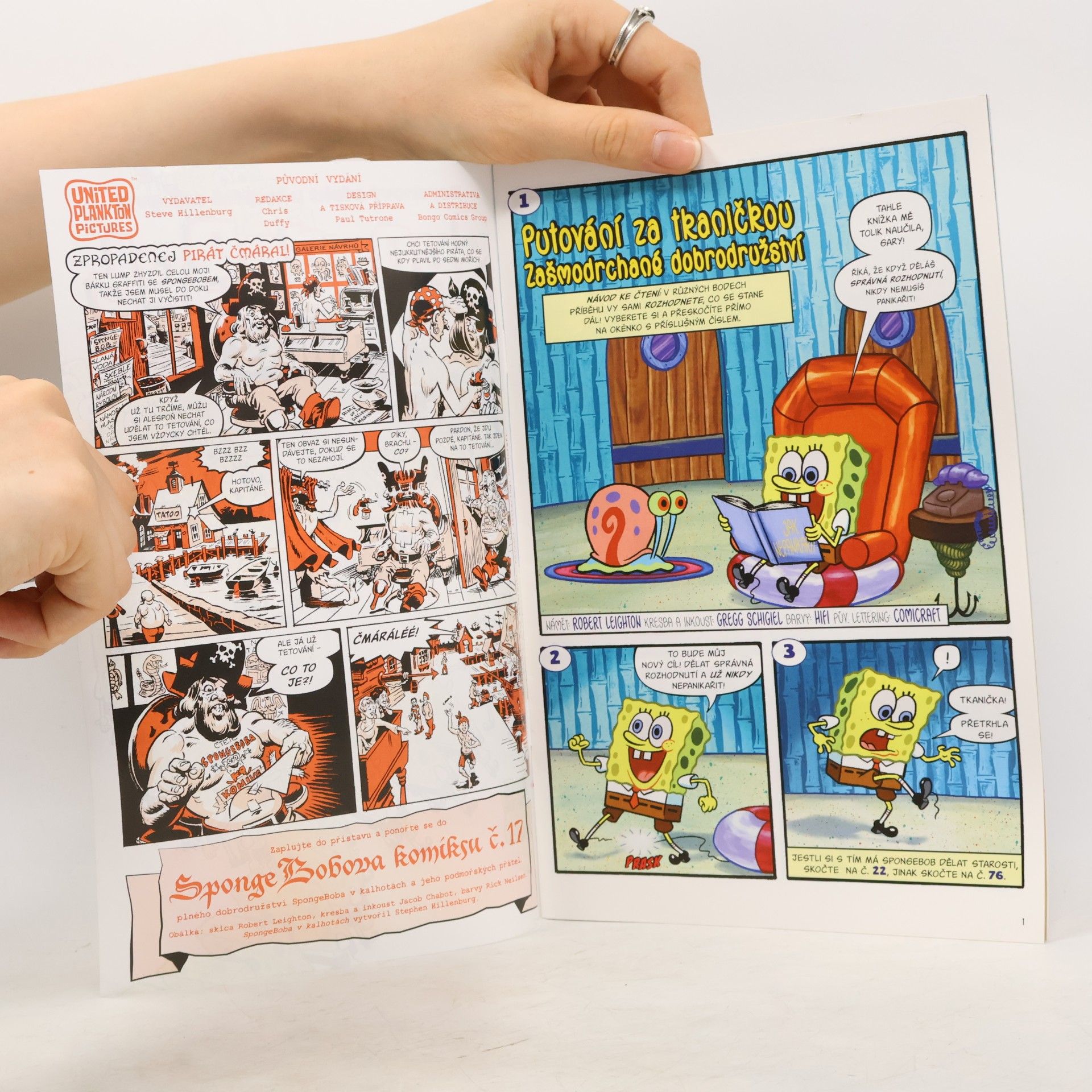 Various authors Spongebob komiks 1/2024