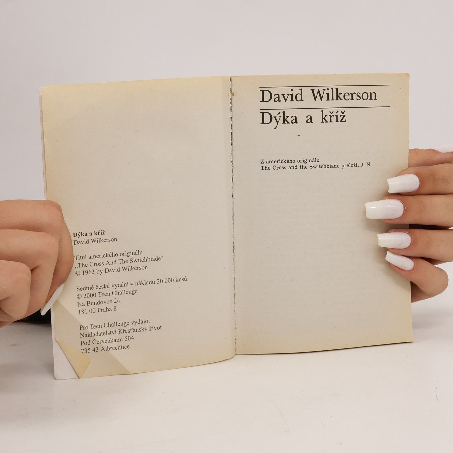 David Wilkerson Dýka a kříž