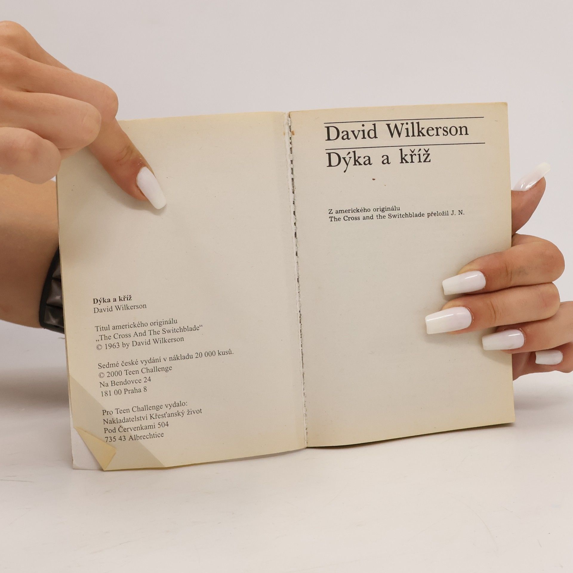 David Wilkerson Dýka a kříž