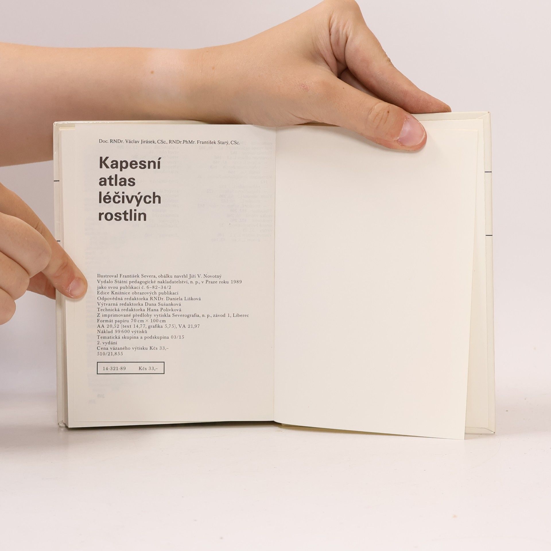 Václav Jirásek Kapesní atlas léčivých rostlin
