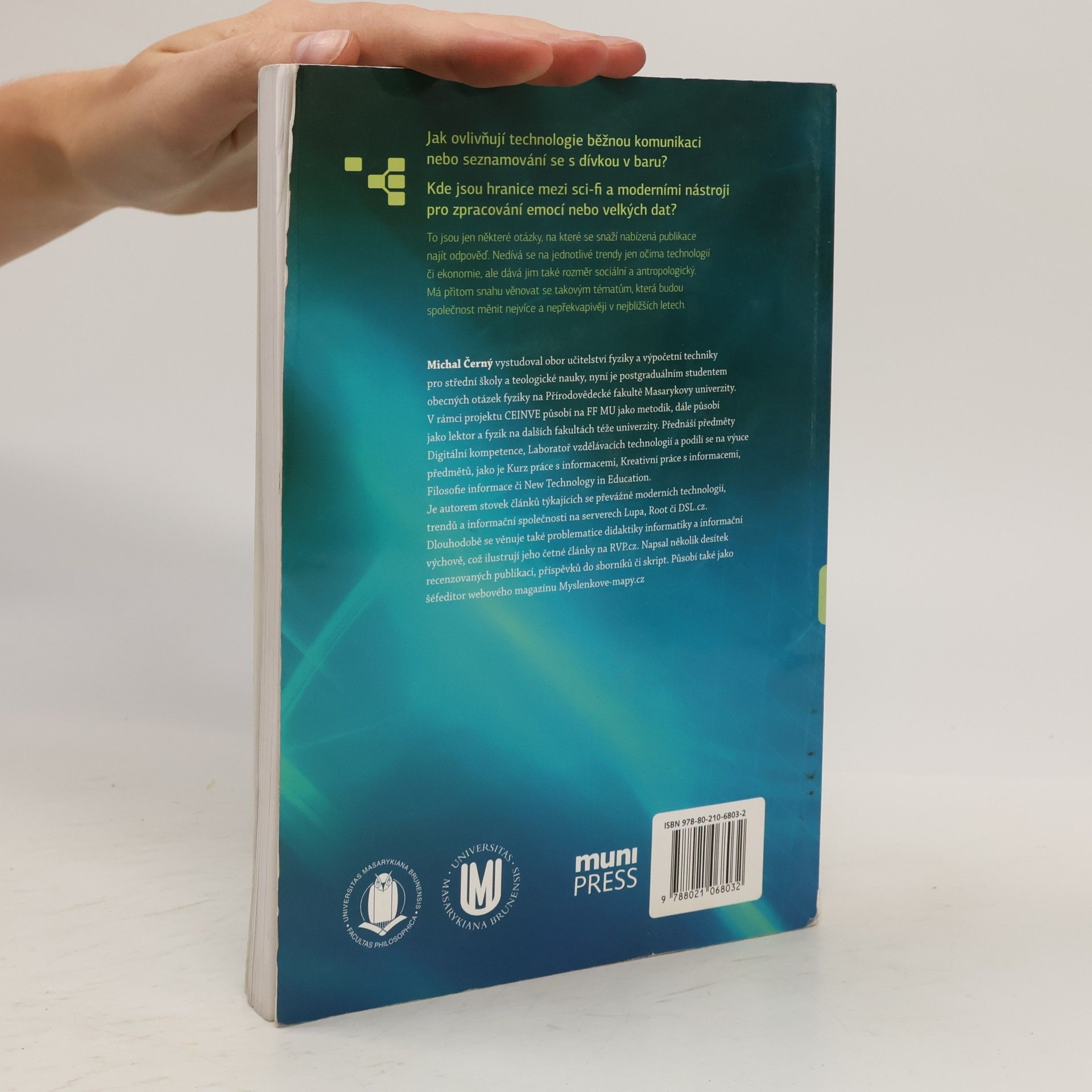 Michal Černý 12 trendů v české softwarové ekonomice: Technologické, ekonomické, sociální a etické aspekty ICT