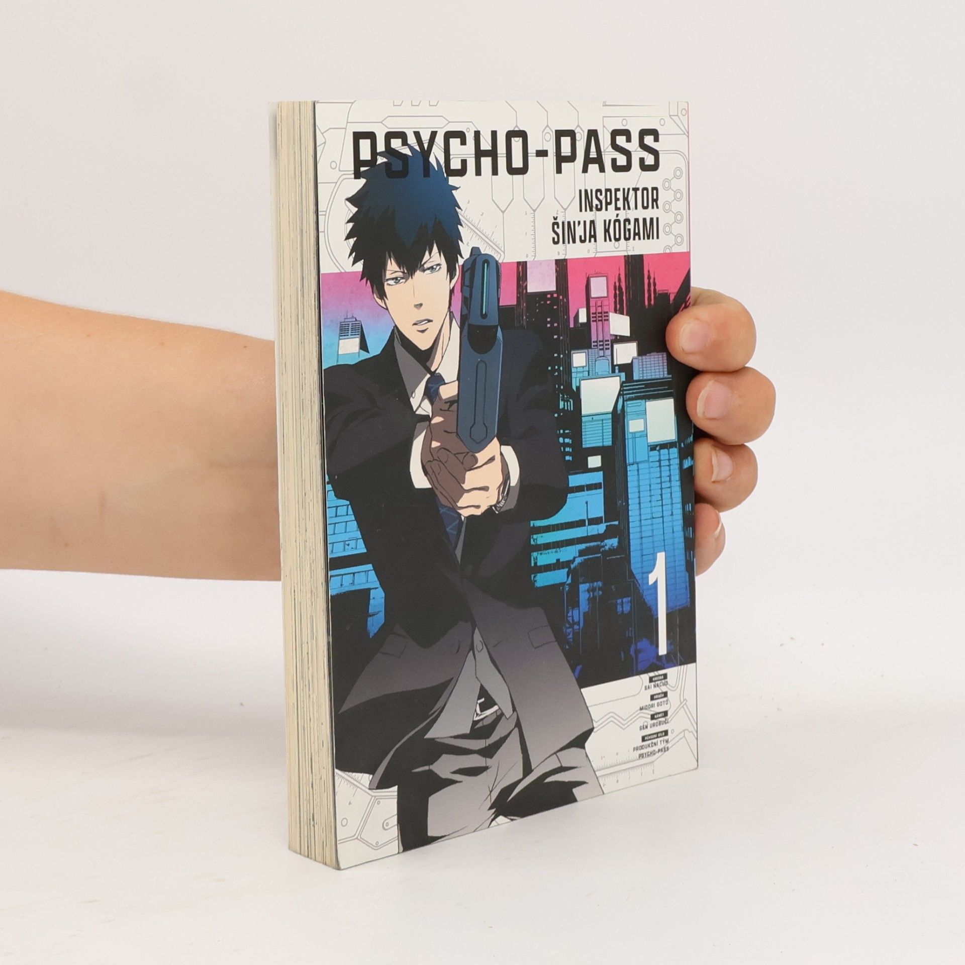 Midori Goto Psycho-pass 1. Inspektor Šin'ja Kógami