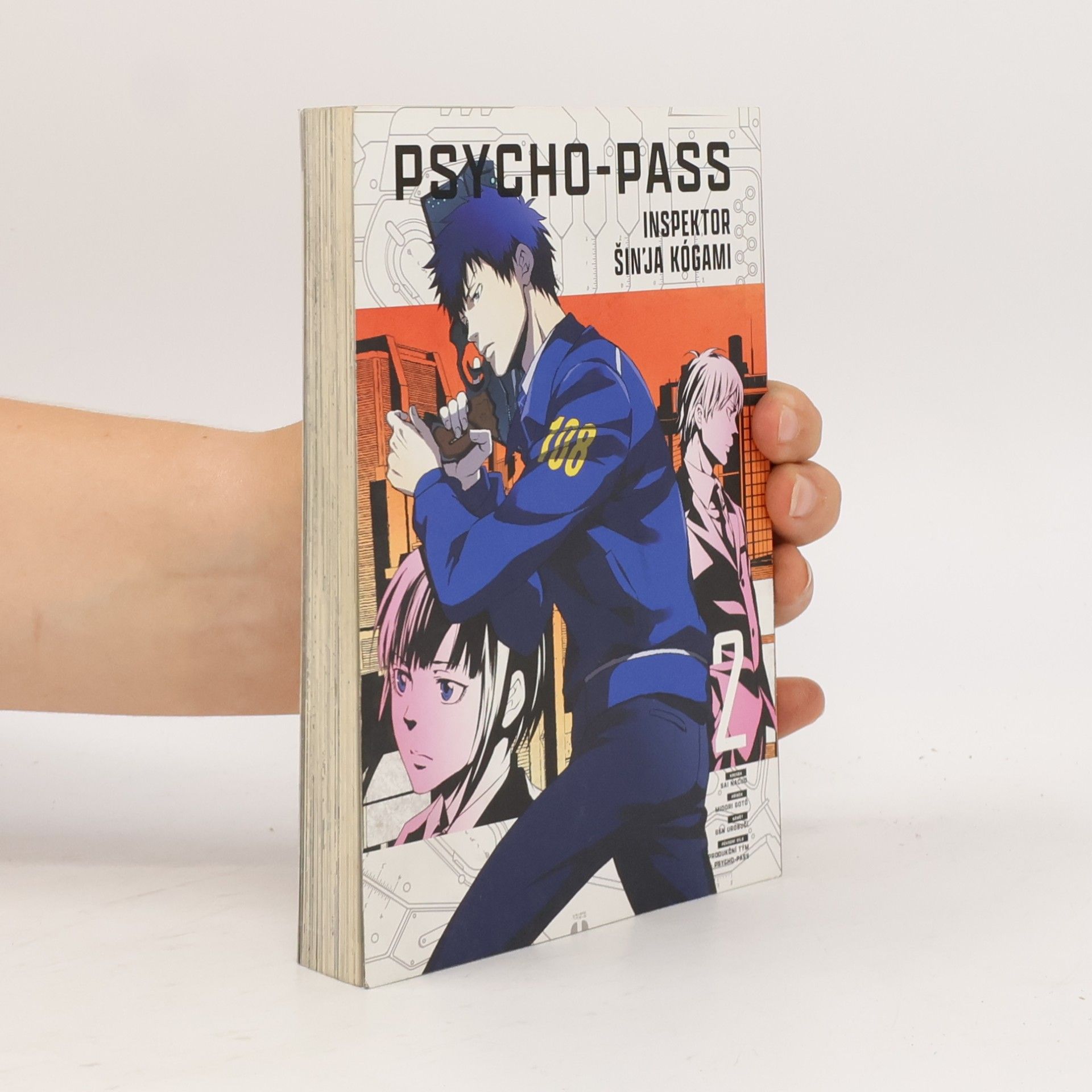 Natsuo Sai Psycho-pass. Inspektor Šin'ja Kógami. 2