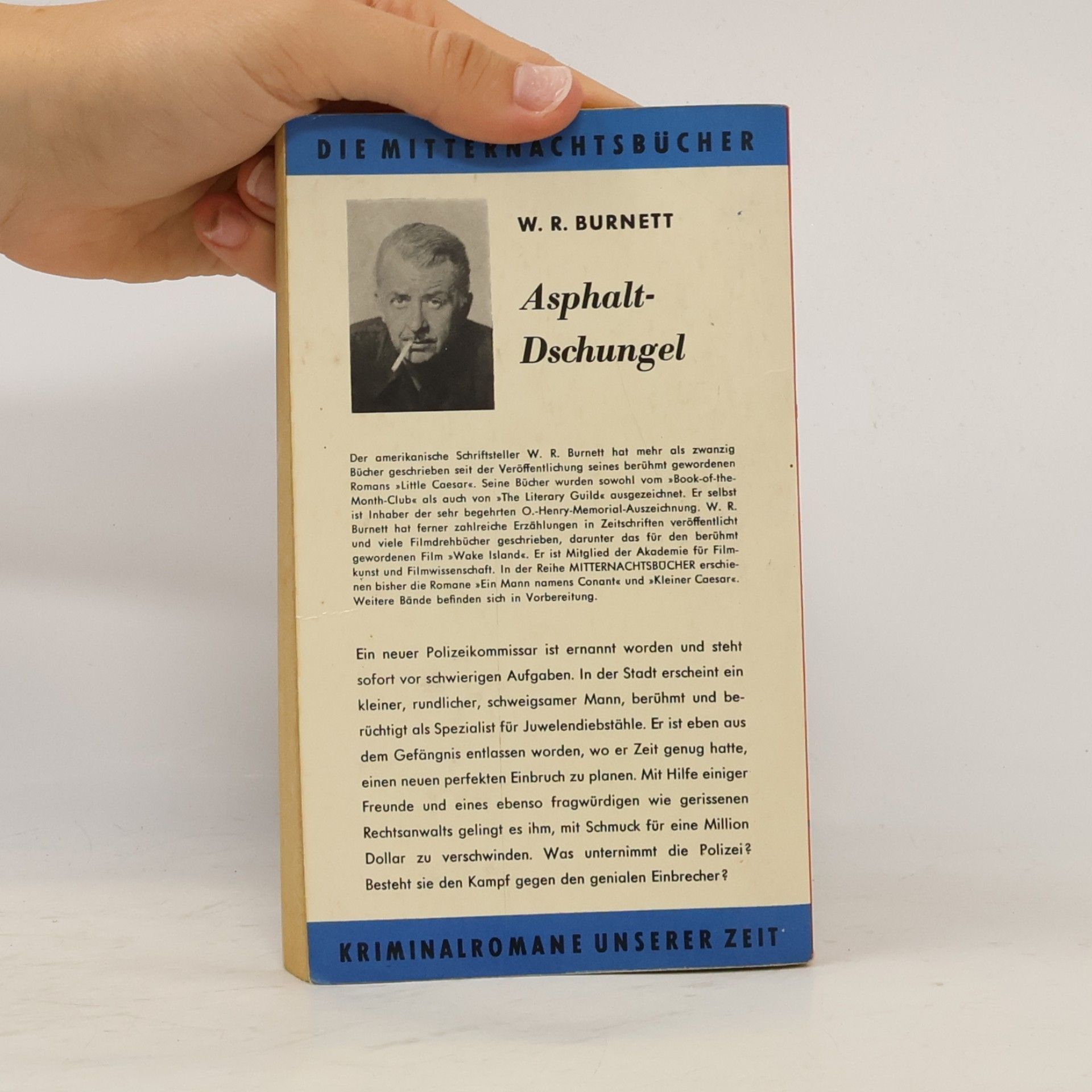 W. R. Burnett Asphalt Dschungel