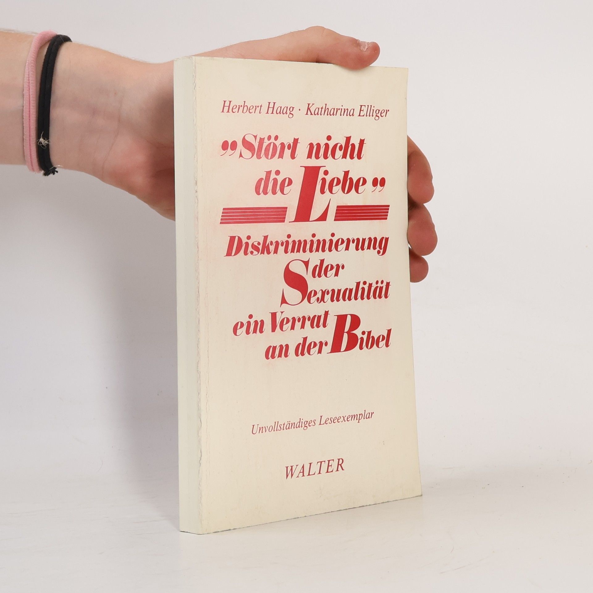 Herbert Haag Stört nicht die Liebe