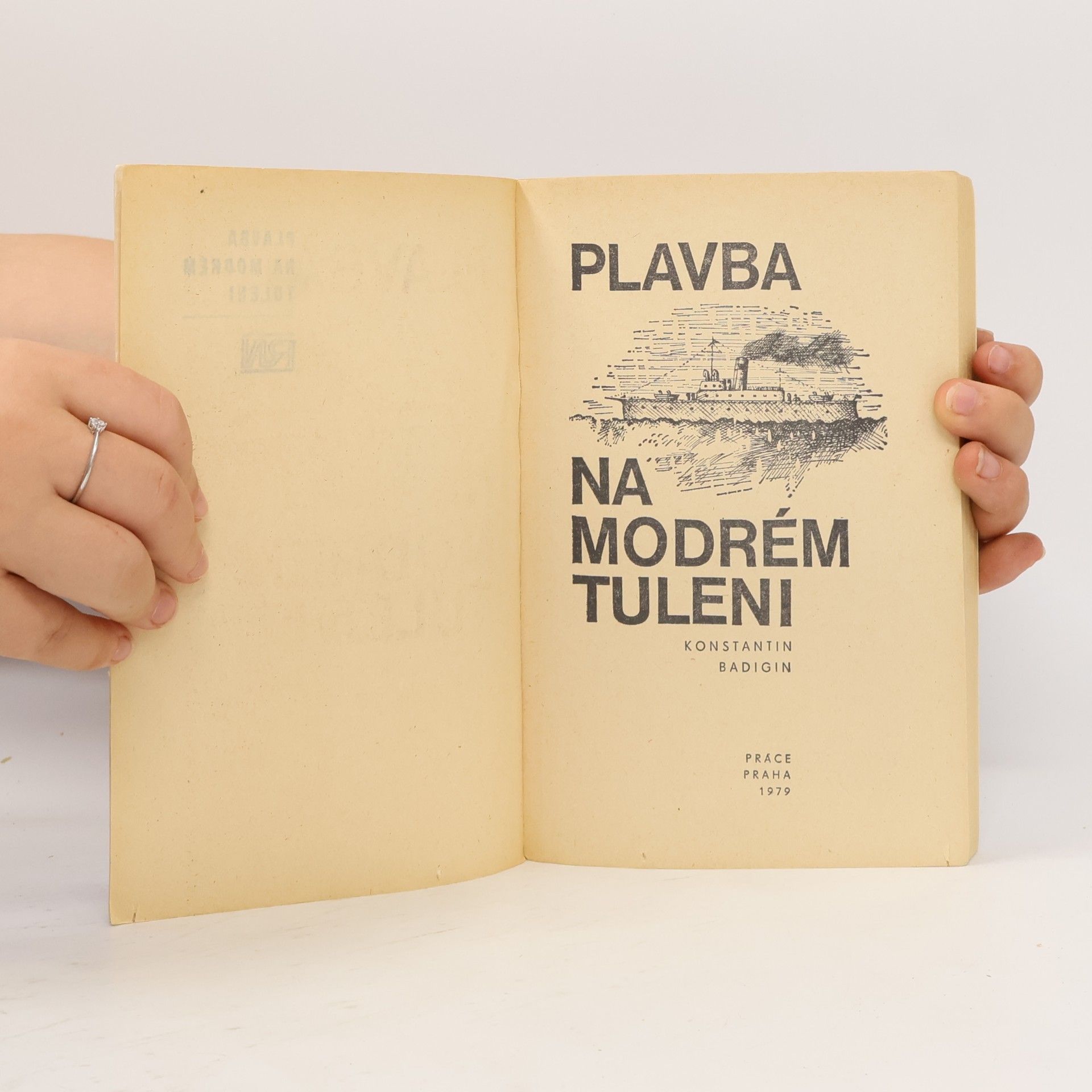 Konstantin Badigin Plavba na Modrém tuleni