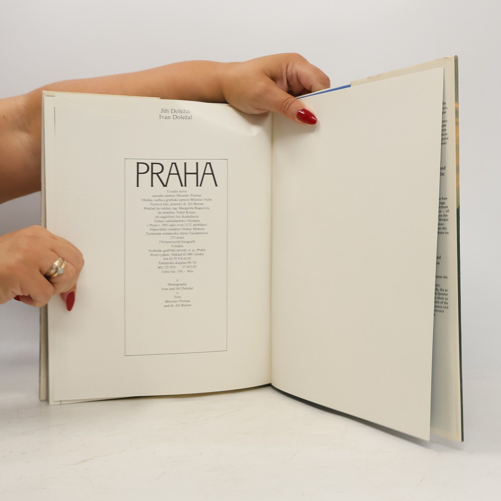 Various authors Praha. Prag. Prague