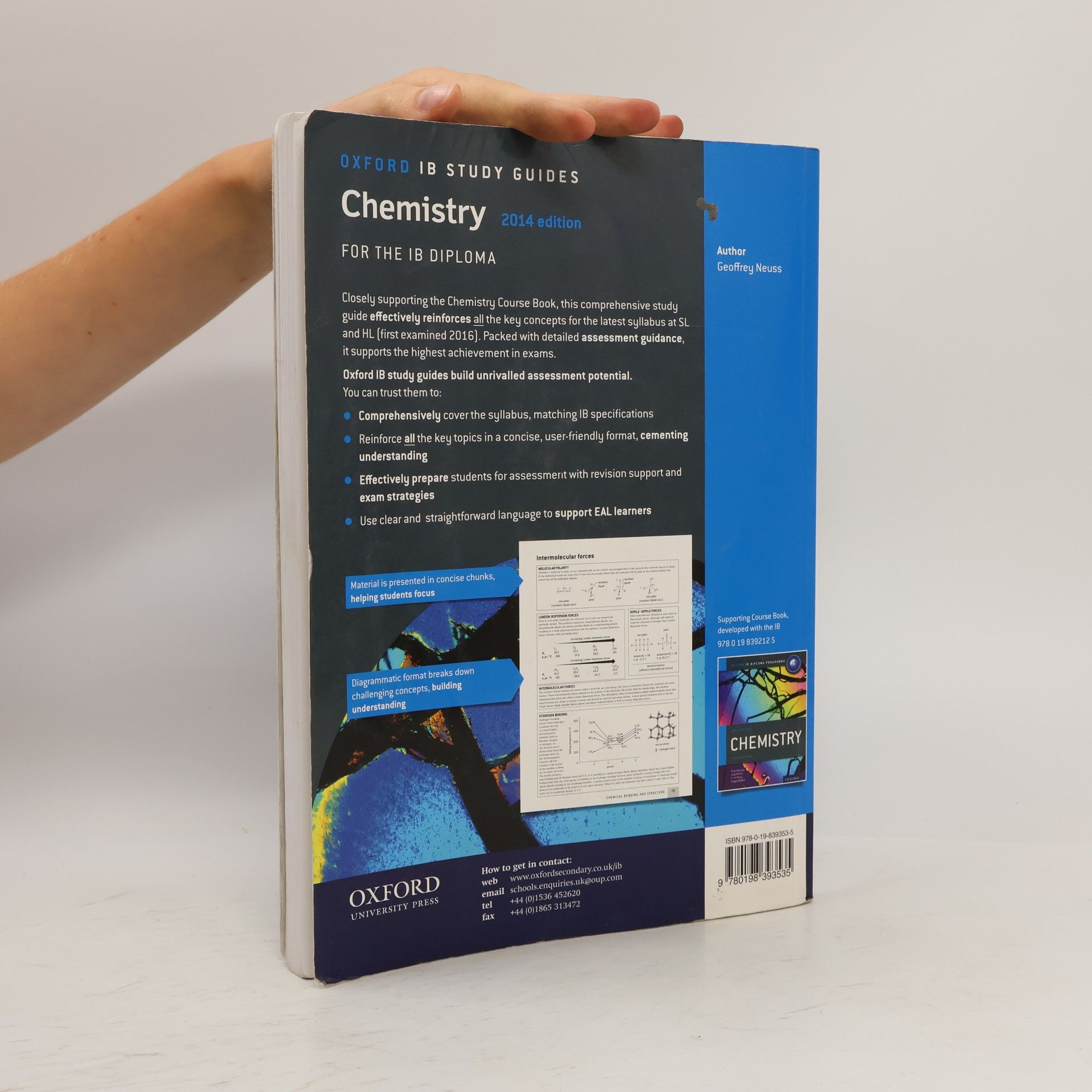 Geoffrey Neuss Chemistry : for the IB diploma
