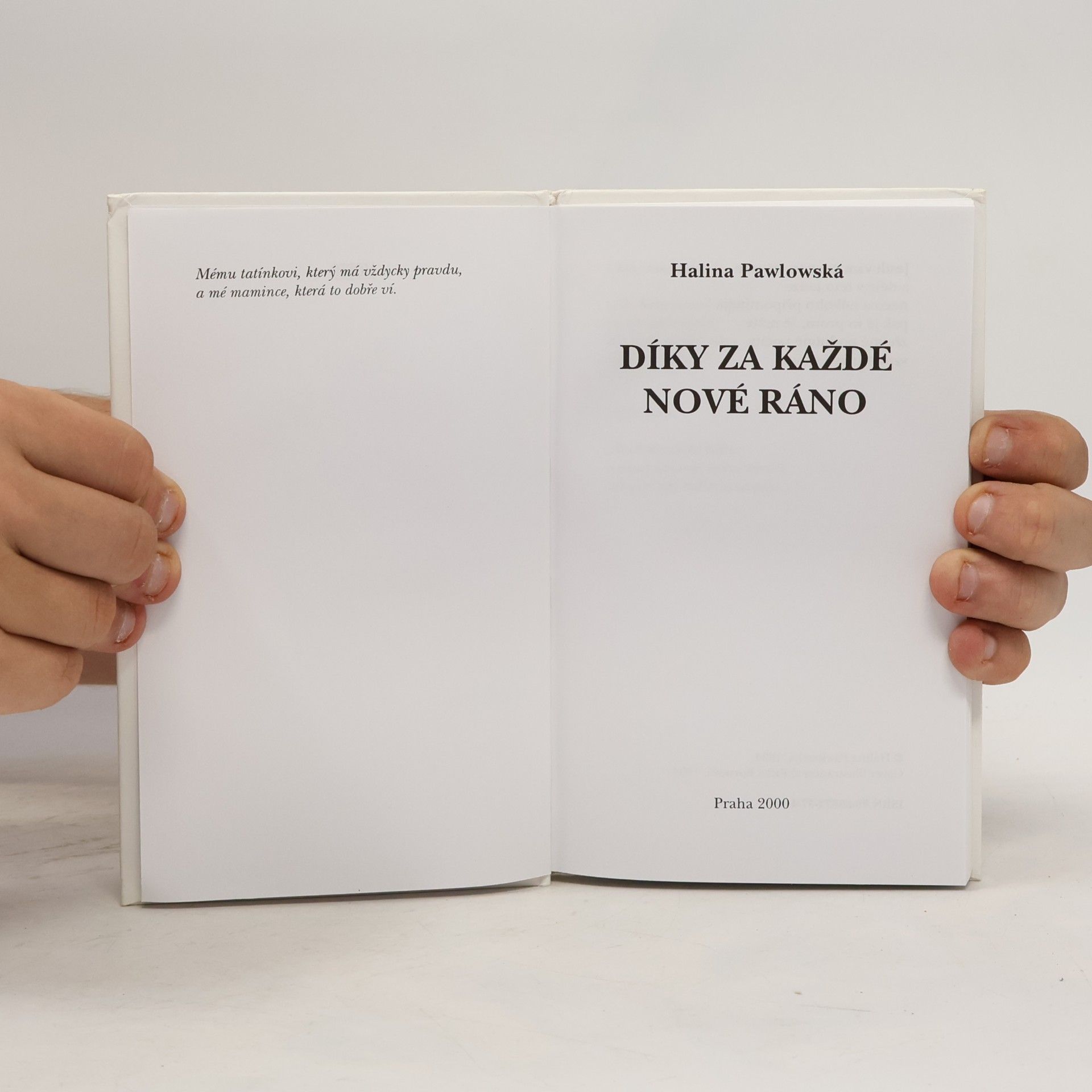 Halina Pawlowská Díky za každé nové ráno
