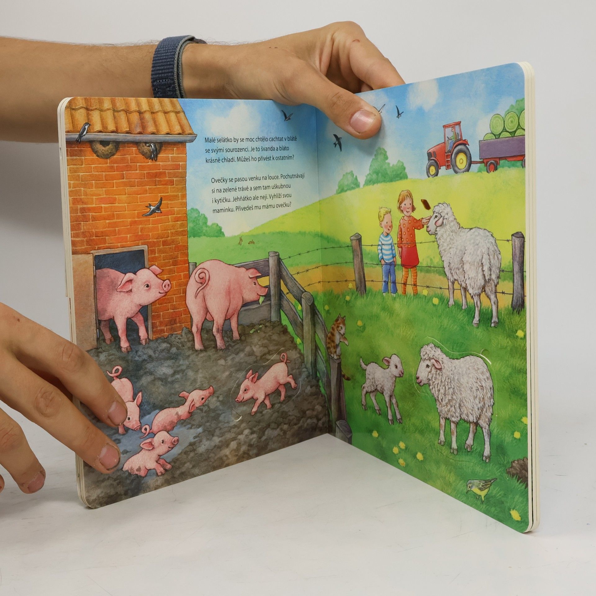 Junior Moje první puzzle Na statku - Hledej, skládej a bav se na statku