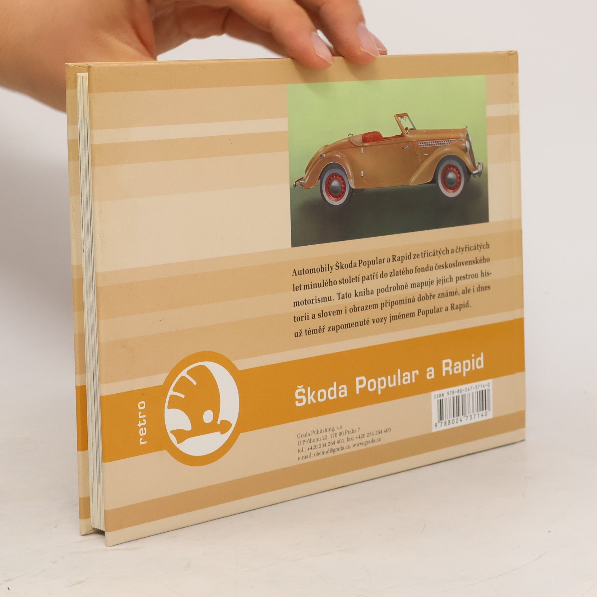 Jan Tuček Škoda Popular a Rapid : historie, vývoj, technika, sport