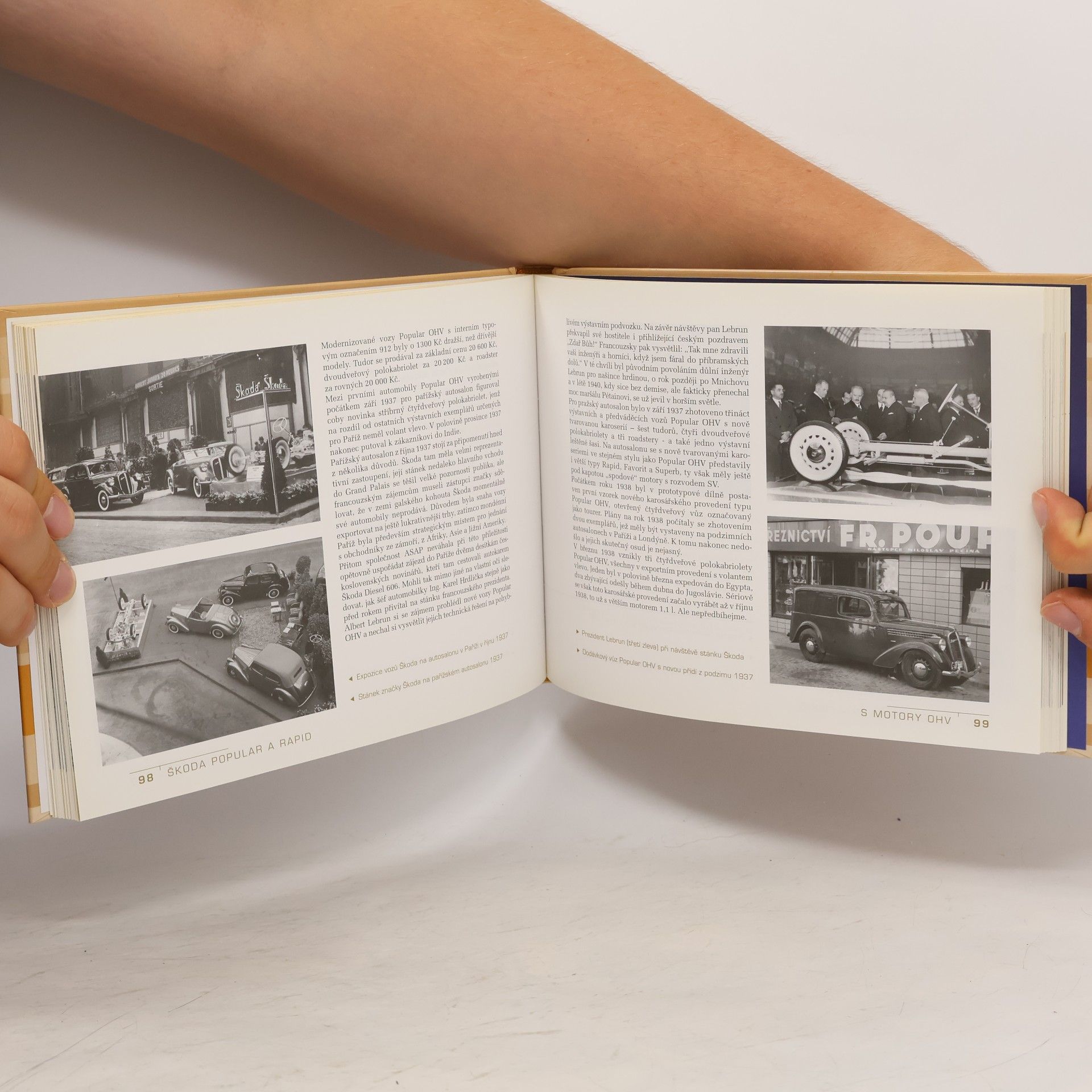Jan Tuček Škoda Popular a Rapid : historie, vývoj, technika, sport